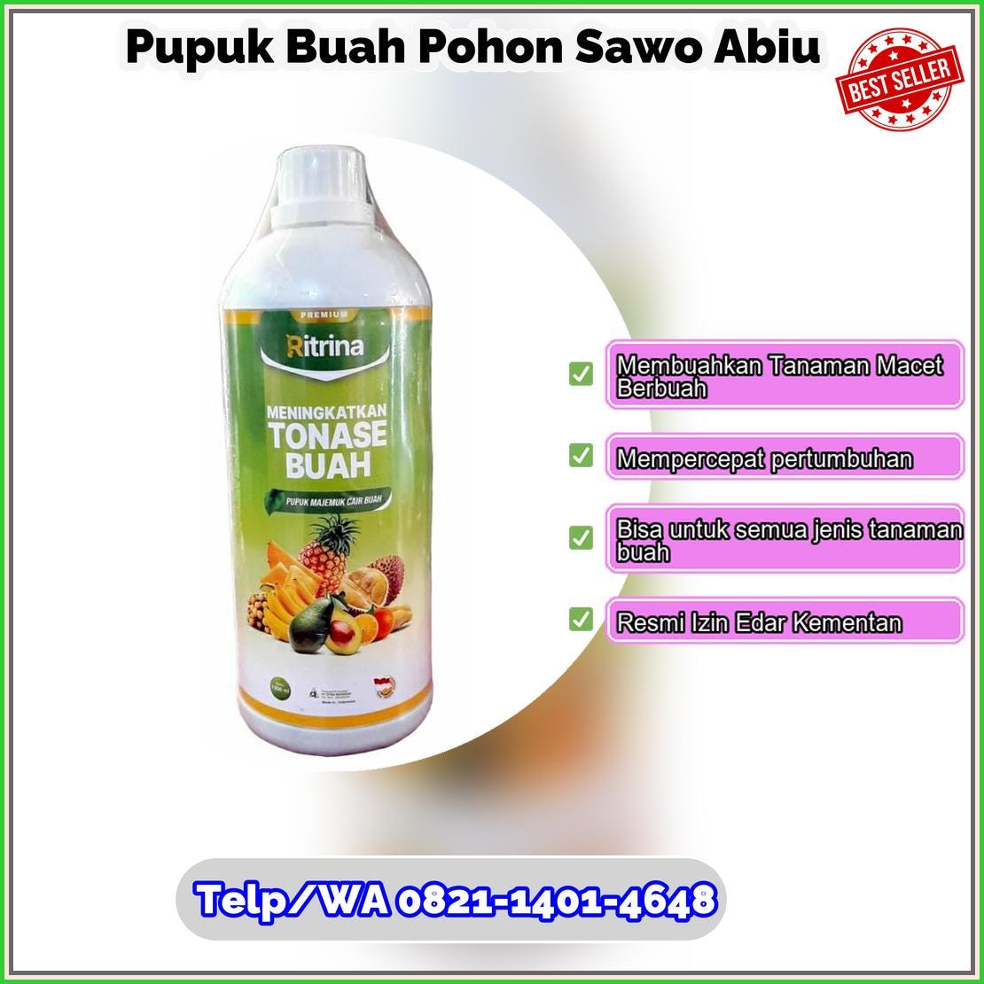 Agen Pupuk Buah Pohon Sawo Abiu Hasil Panen Meningkat