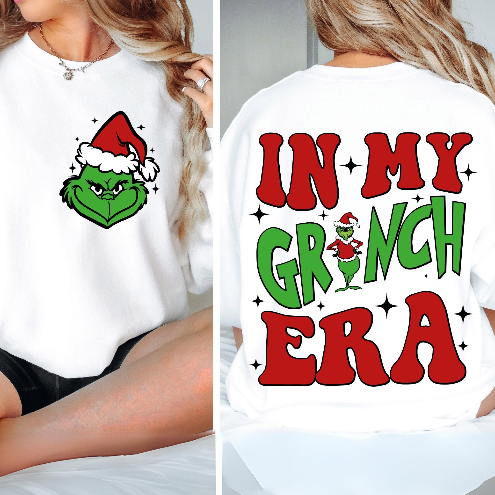 In My Grinch Era Svg Png, Grinch Face Svg, Christmas Png, Retro Christmas Svg, Grinch Svg Bundle, Christmas Svg, Grinch Png, Christmas Era