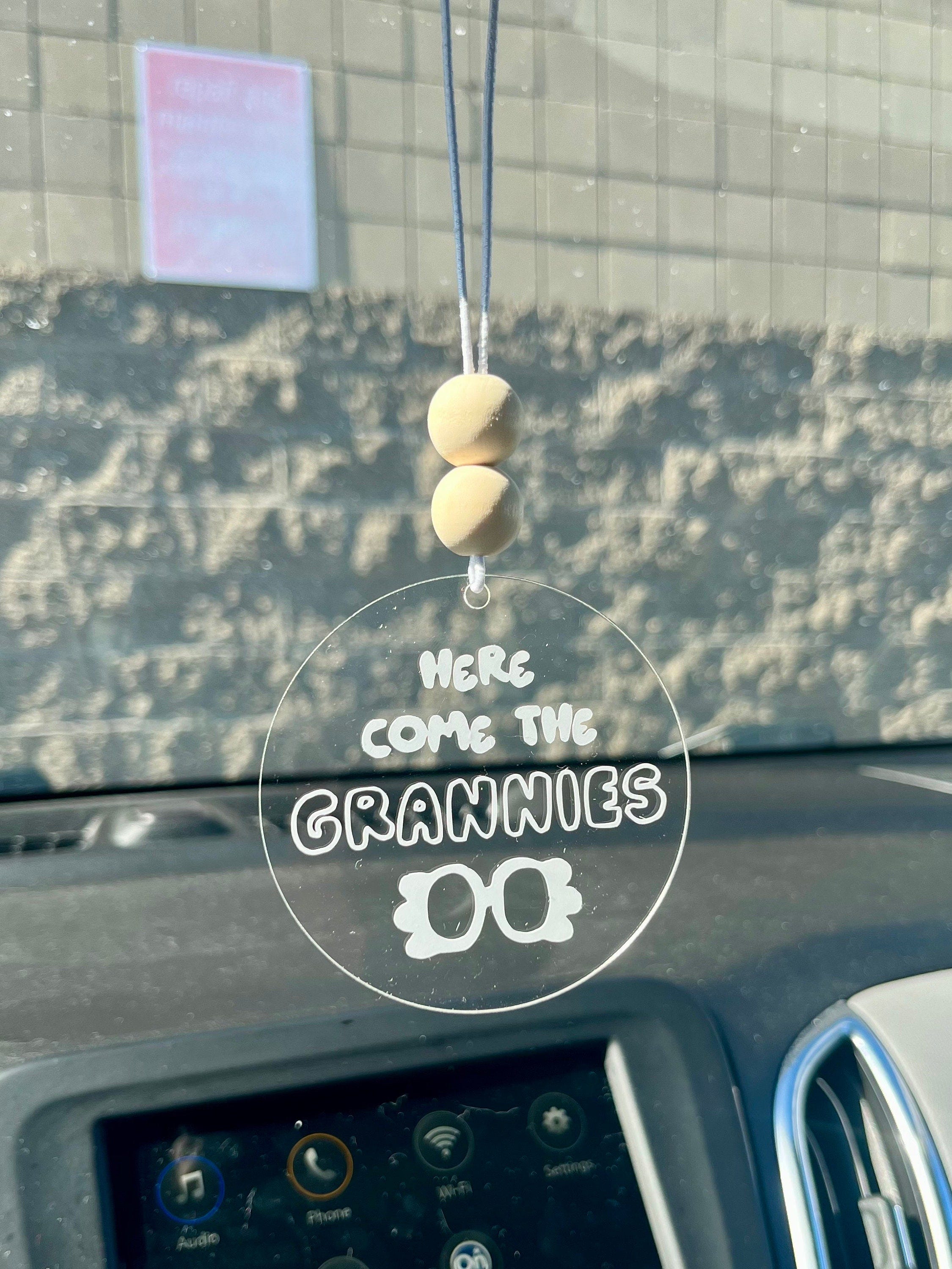 Bluey Grannies Car Mirror Charm