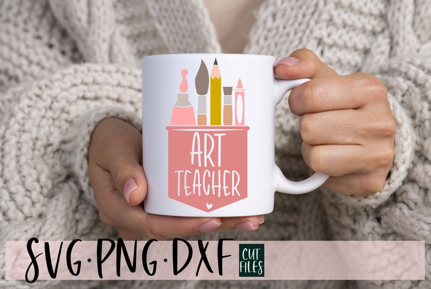 Art Teacher SVG / Sublimation / DTF Design File