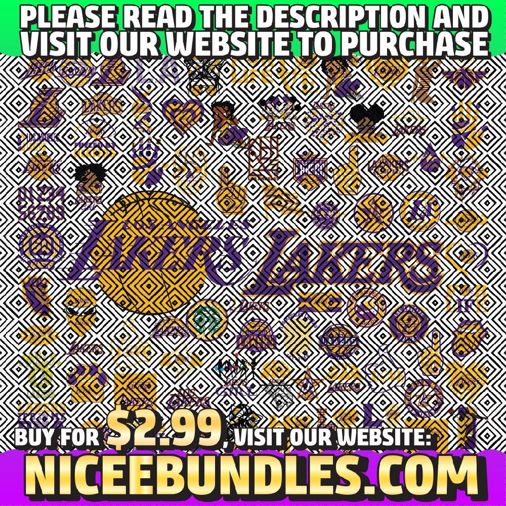 84 Files Lakers-Baseball Team SVG, Lakers svg, N-B-A Teams Svg, N-B-A Svg, Png, Dxf, Eps, Instant Download