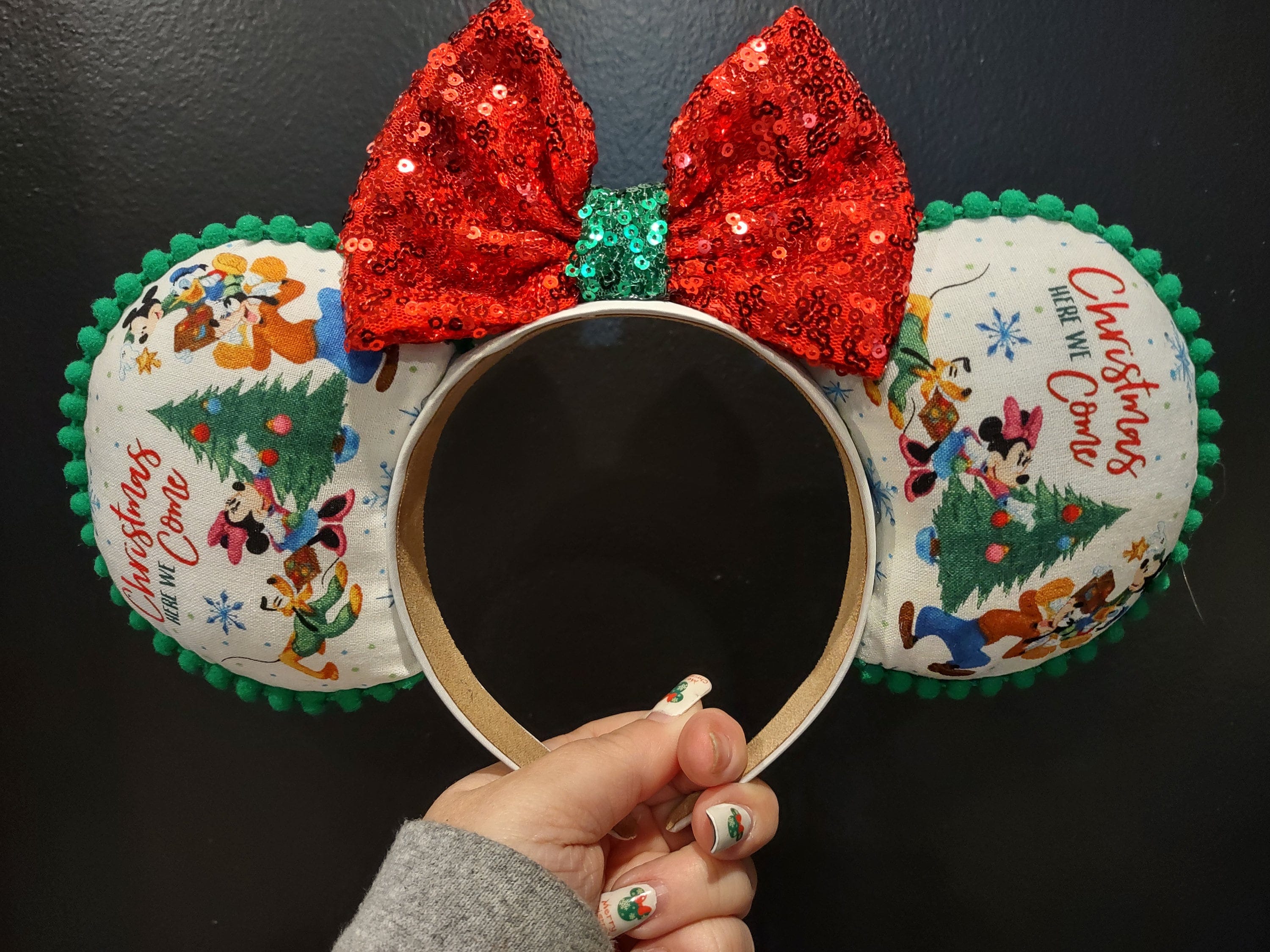 Mickey and Friends Christmas tree Minnie mouse Mickey mouse ears
