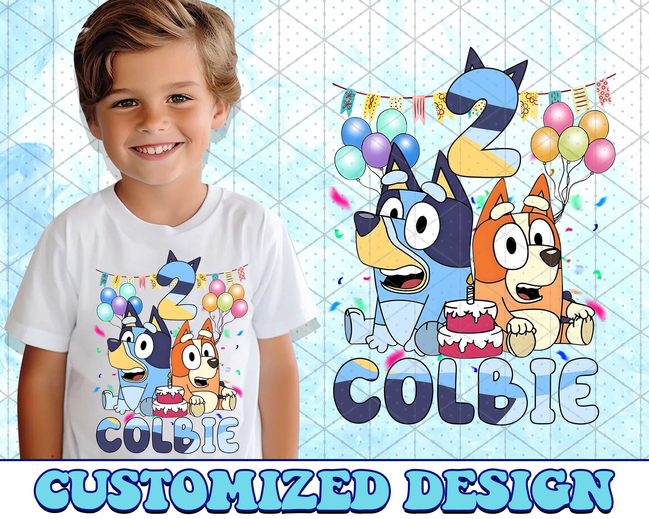 Customized Bluey Birthday PNG, Bluey Family PNG, Bluey The Eras Tour Png, Bluey Bingo Png, Bluey Mom Png, Bluey Dad Png, Bluey Friends