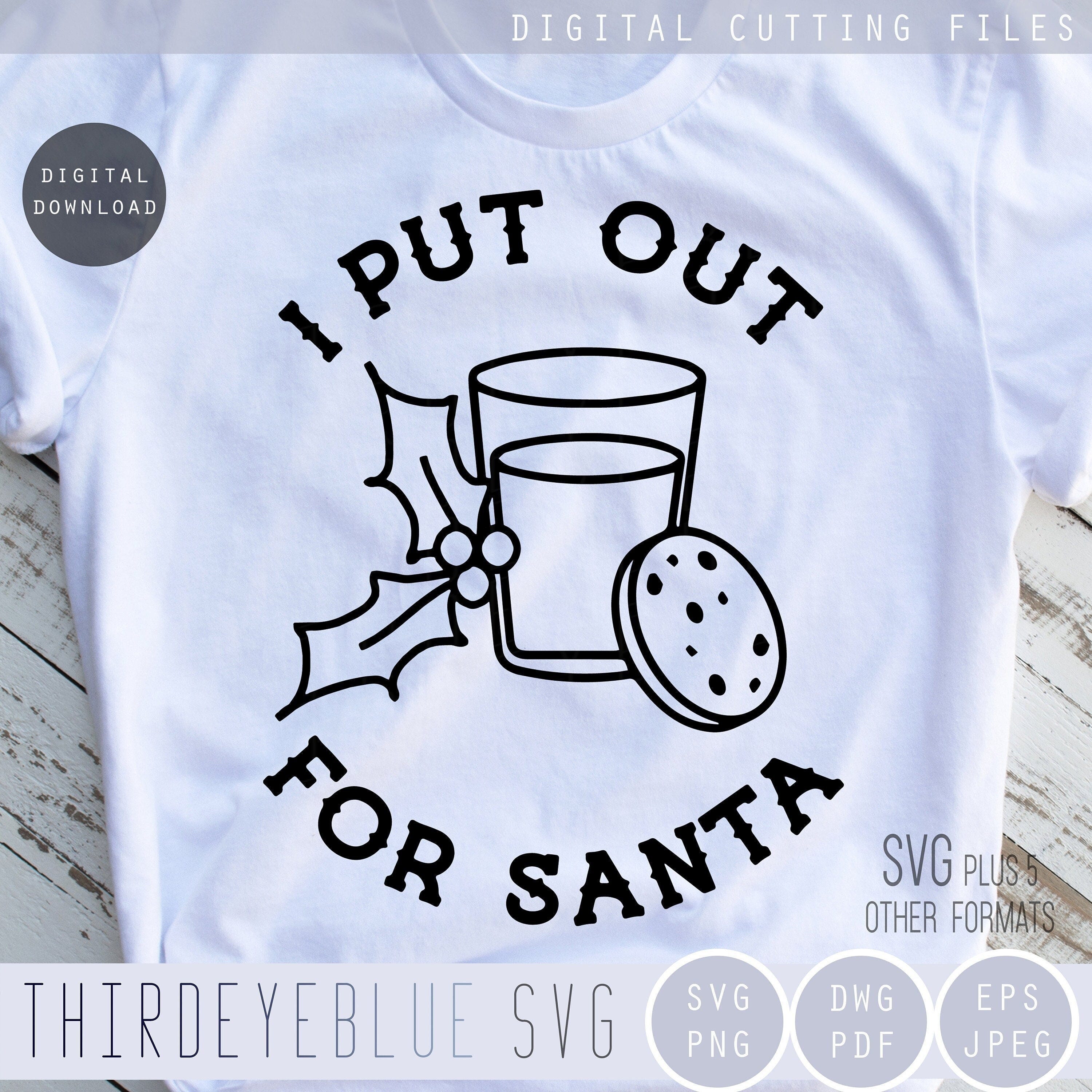 Funny Santa SVG, Adult Santa SVG, Milk and Cookies SVG, Funny Christmas Svg, Christmas Shirt Svg, Digital cutting file