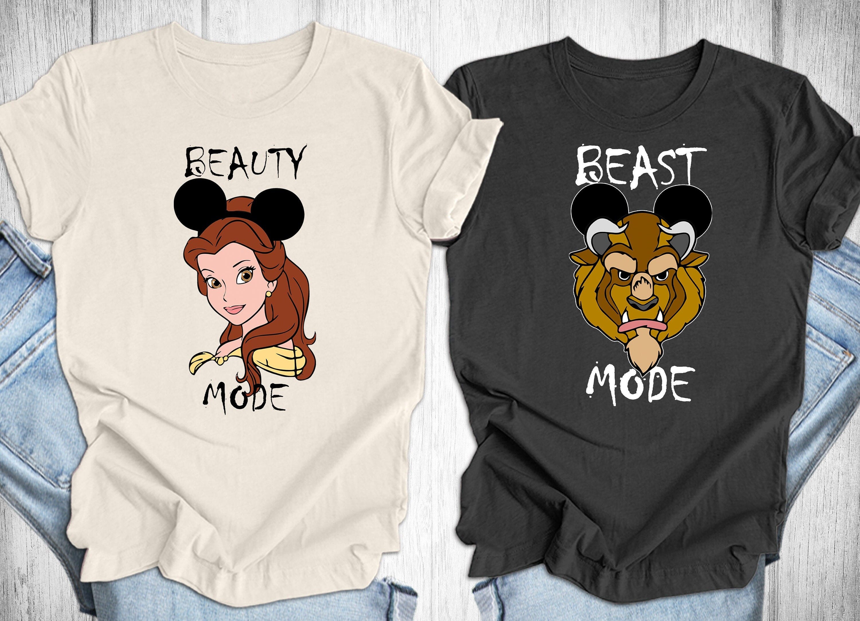 Beast Mode Shirt, Beauty Shirt, Beast Disney Shirt, Disney Shirt, Disney Mode Shirts, Beauty and the Beast Shirt, Disney Shirt for Dad Mom