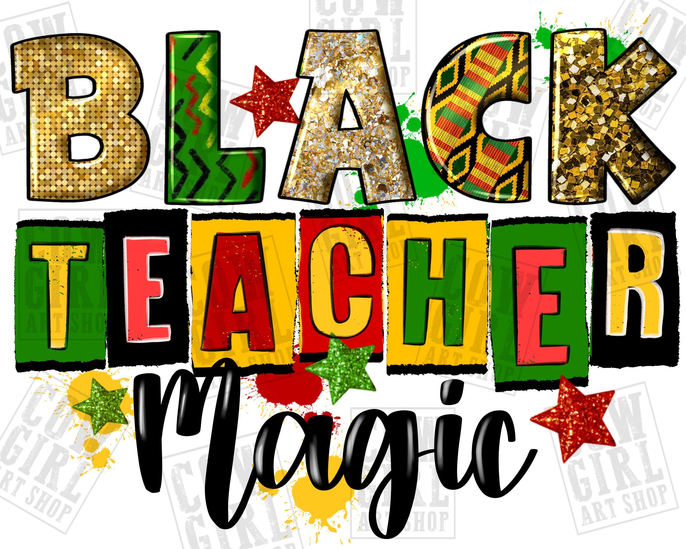 Black Teacher magic Juneteenth png sublimation design download, Juneteenth png, Emancipation day png, Teacher png,sublimate designs download