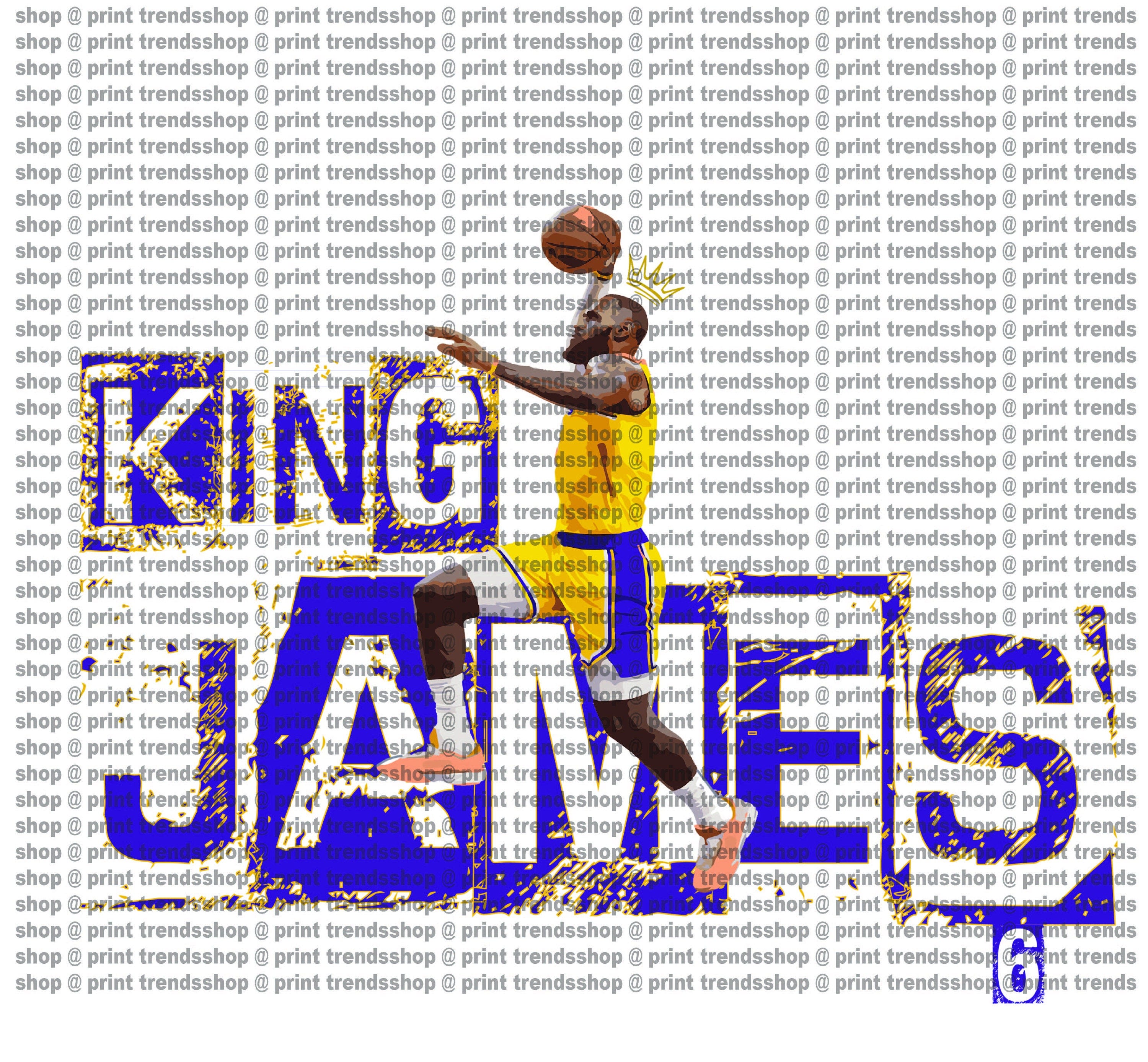 king james png, sublimation, dtf transfer, dtg, posters, tumbler, basketball player, digital file, artwork,