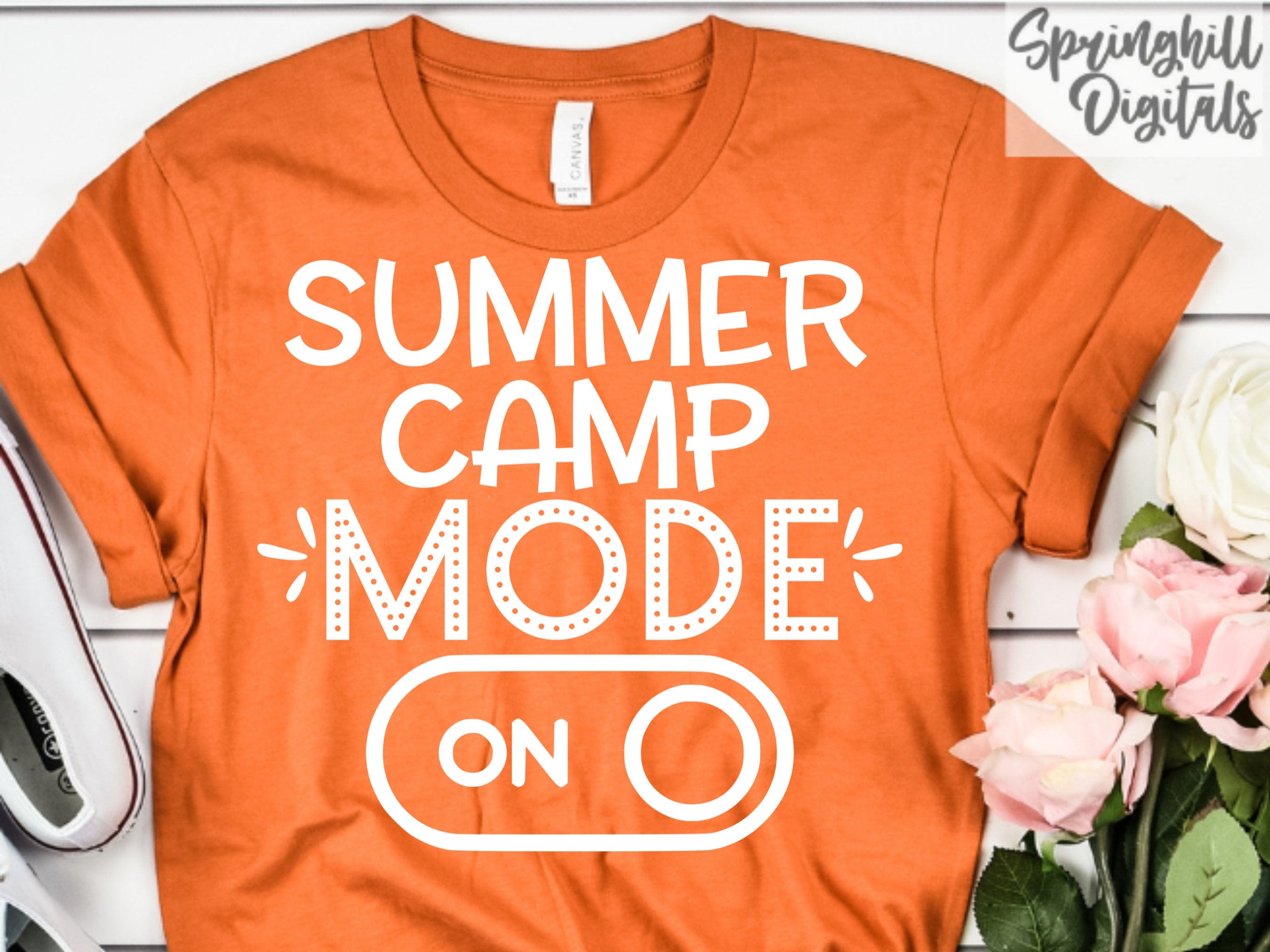 Summer Camp Svg - Summer Camp T-shirt Svg | Summertime Cut Files | Summer Shirt Designs | Kids Summer Tshirt | Svg Files for Cricut | Svgs