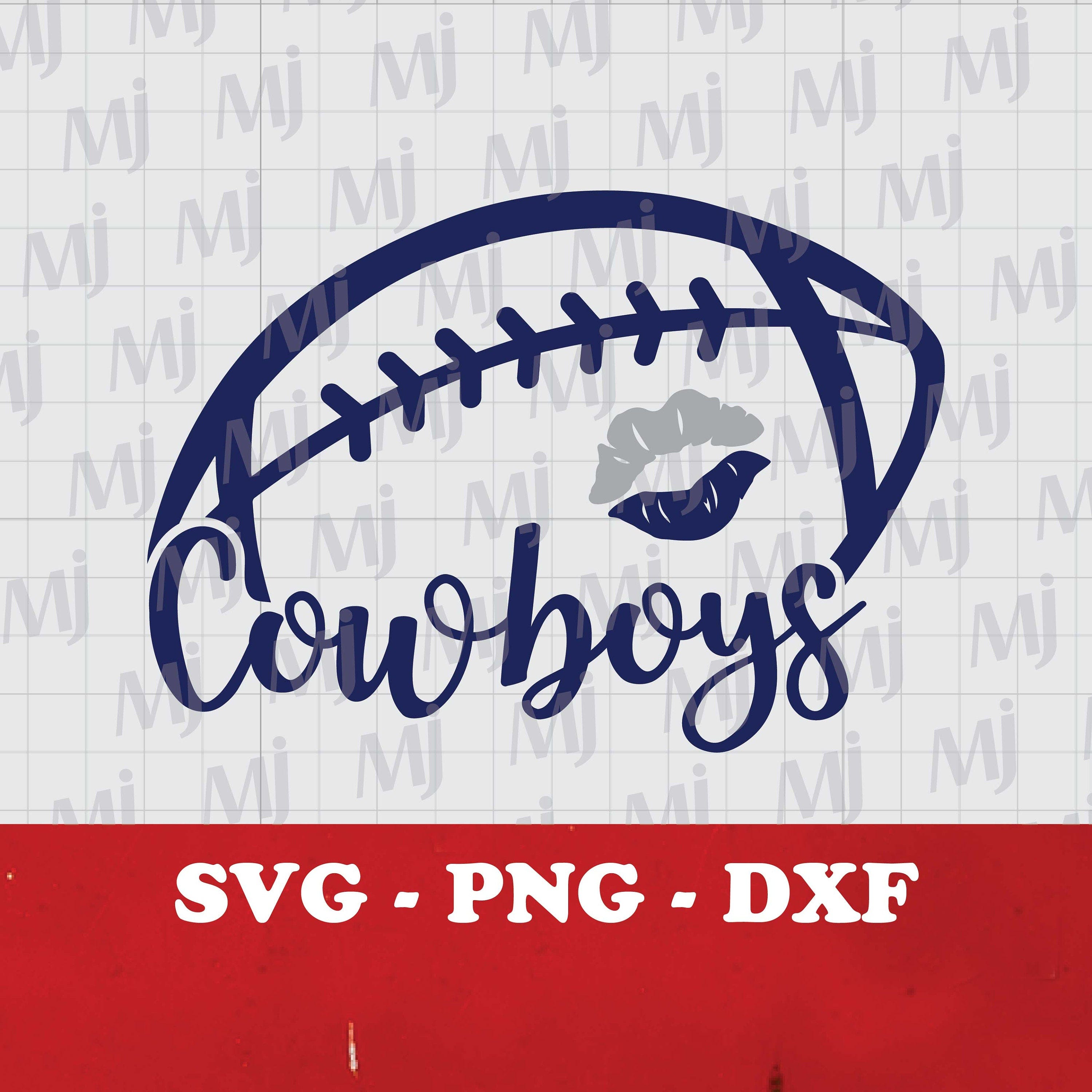 Cowboys Football SVG, Funny Football Season SVG, Clipart for Cricut, Football SVG, Cowboys Team, football quote gift, Digital download