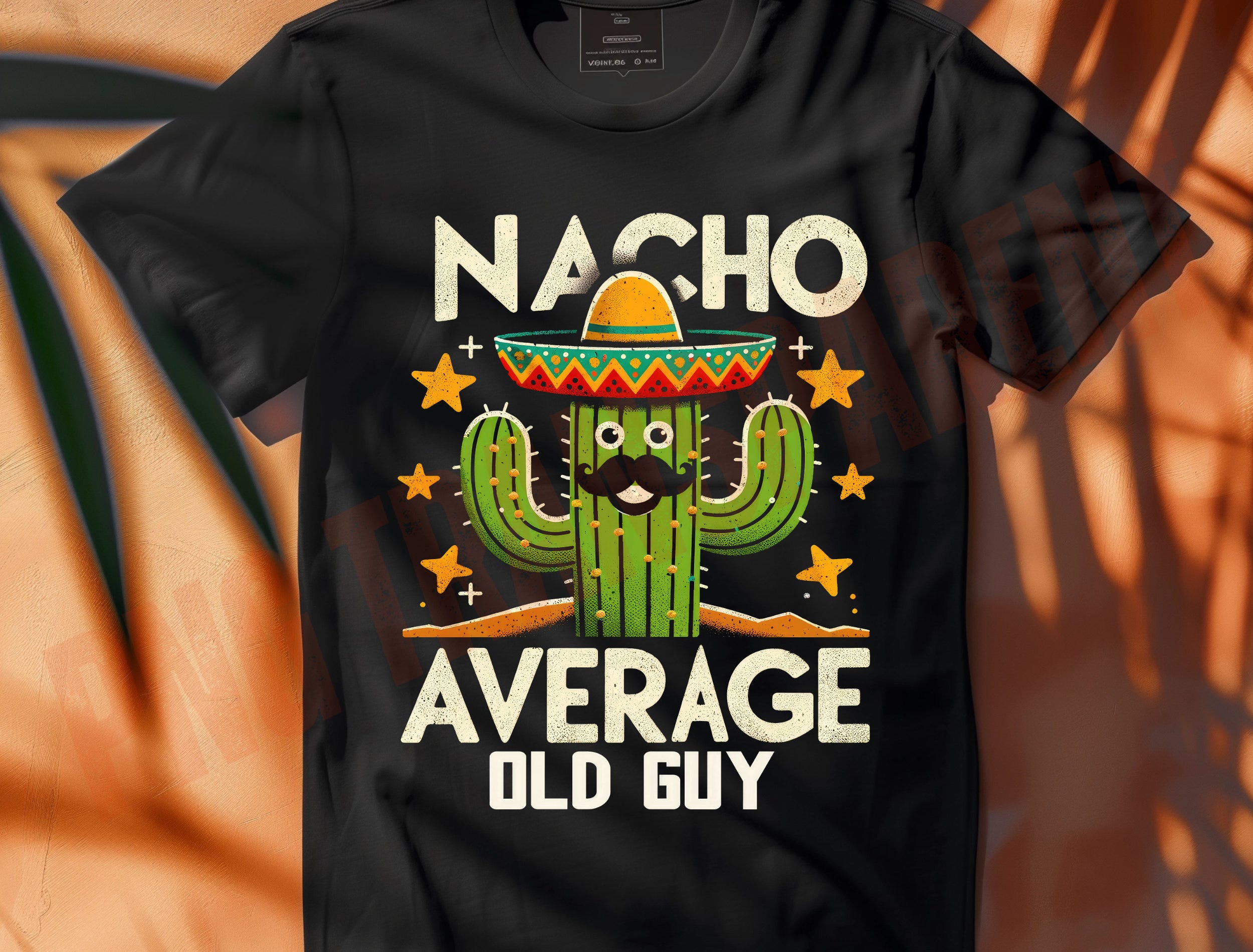 Nacho average old guy svg, Fiesta Svg, Sombrero Svg, Fiesta png, Mexican Food svg, Humorous Senior Men svg