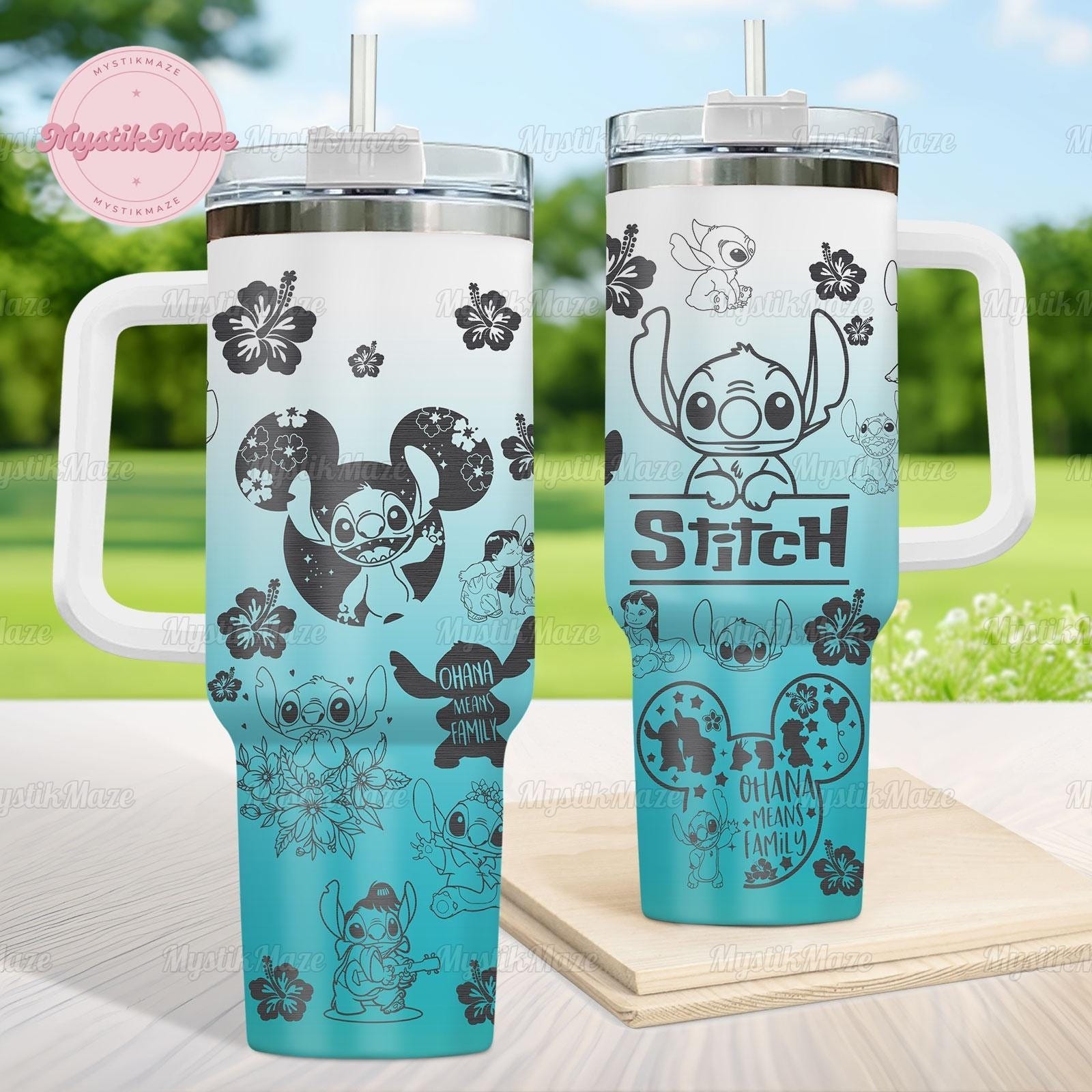 Stitch Tumbler 40Oz, Disney Stitch Tumbler, Lilo And Stitch Tumbler, Stitch Insulated Tumbler, Stitch Tumbler, Disney Fan Birthday Gift