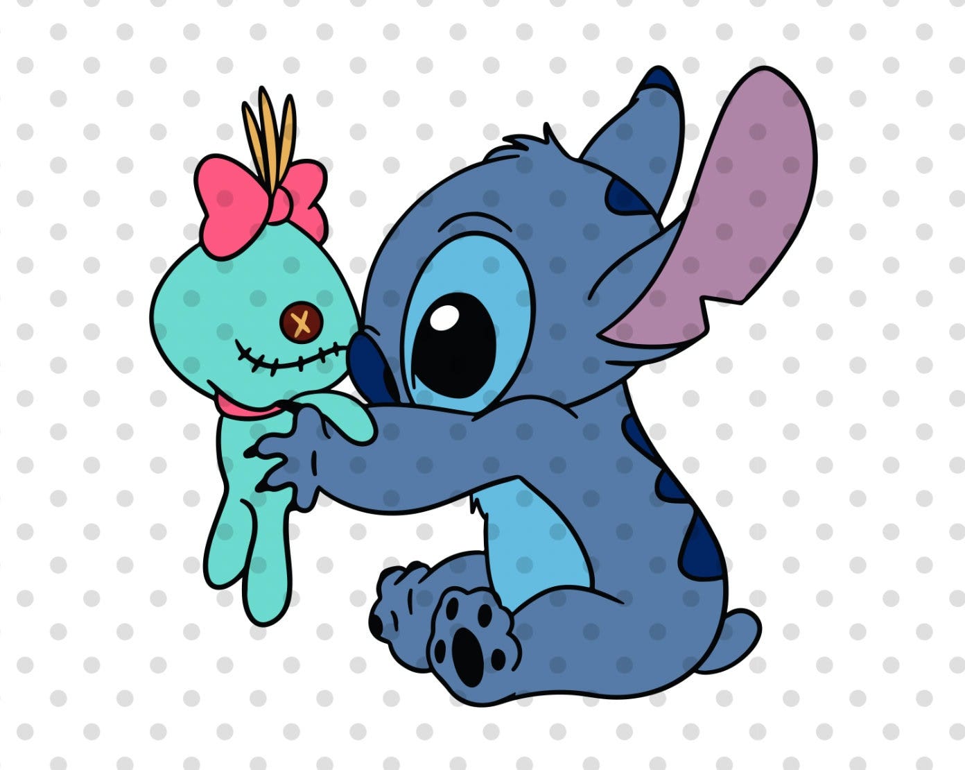 Stitch Friends SVG