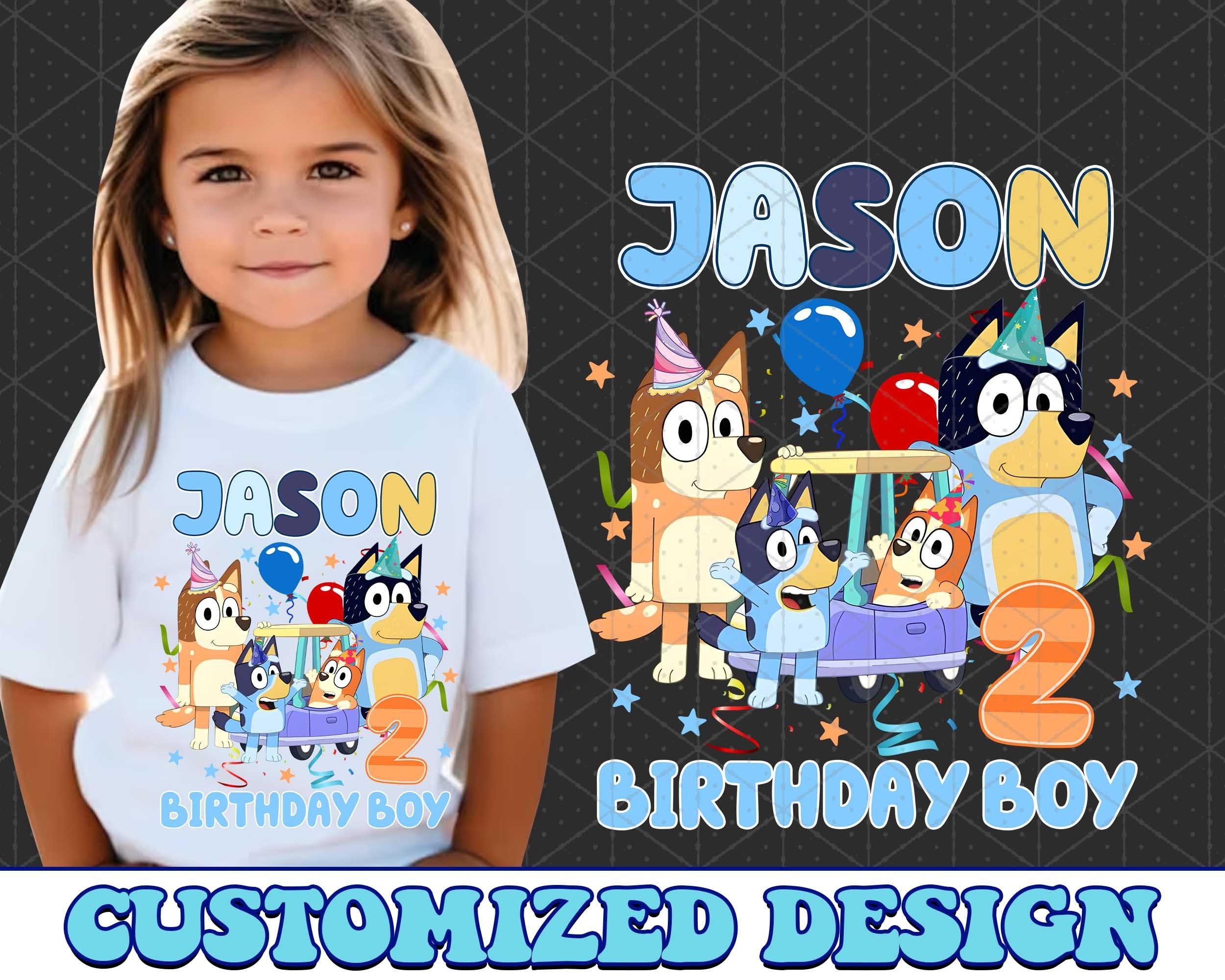 Customized Bluey Birthday PNG, Bluey Family PNG, Bluey The Eras Tour Png, Bluey Bingo Png, Bluey Mom Png, Bluey Dad Png, Bluey Friends