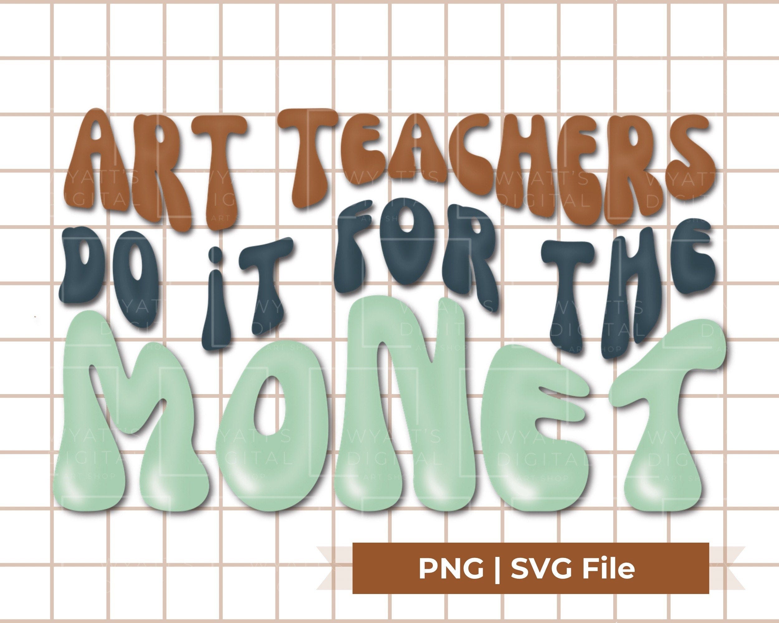 Retro Art Teacher PNG | Retro Teacher SVG | Teacher Shirt SVG | Funny Teacher svg | Teacher Gift svg | Art Teacher Shirt | Teacher svg files