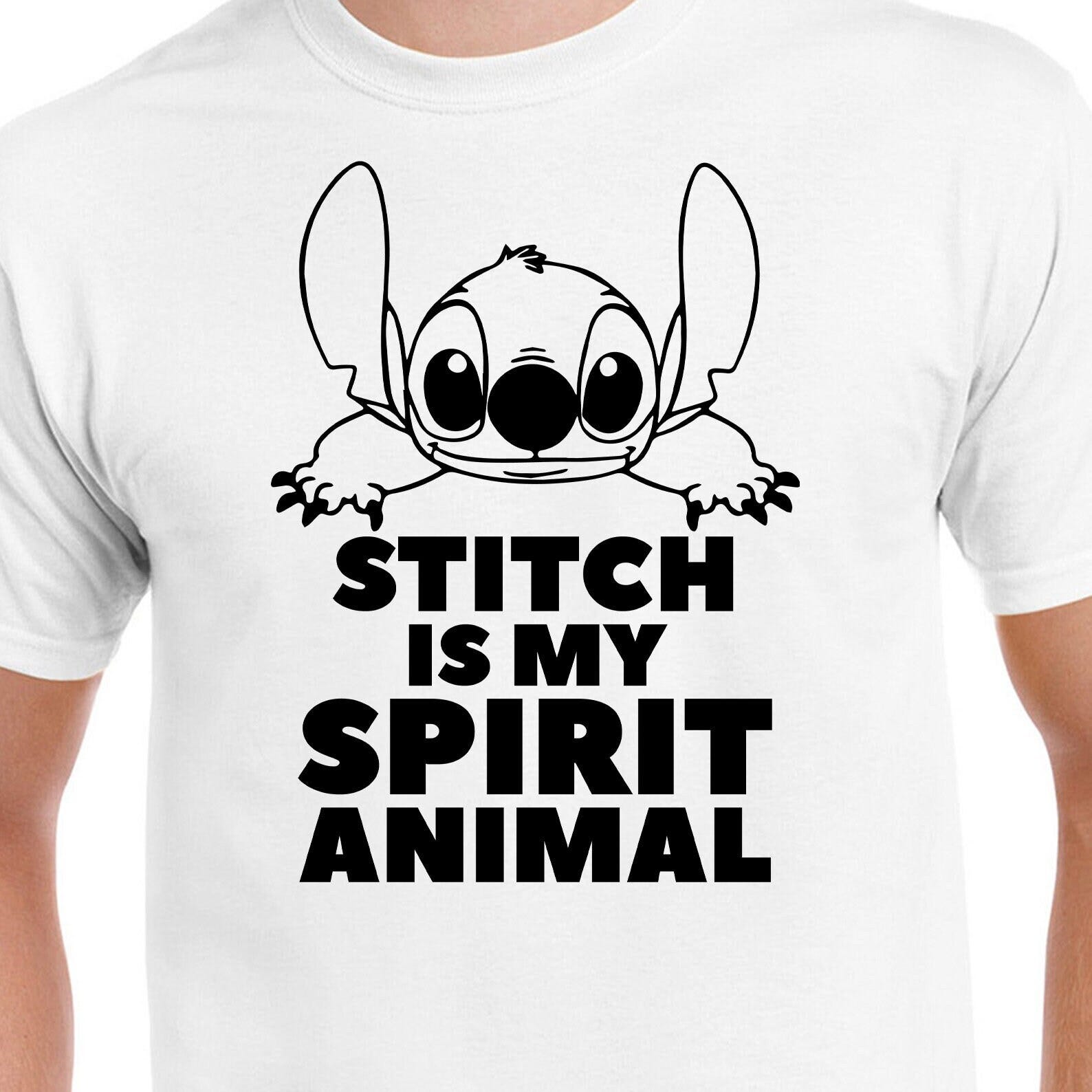 Stitch Spirit Animal Cut Files | Cricut | Silhouette Cameo | Svg Cut Files | Digital File | PDF | Eps | DXF | PNG | Lilo & Stitch