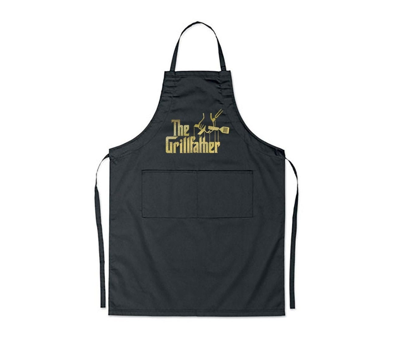 Grill gift, The Grillfather, grilling apron, chef gift, foodie gift, grandfather gift, father