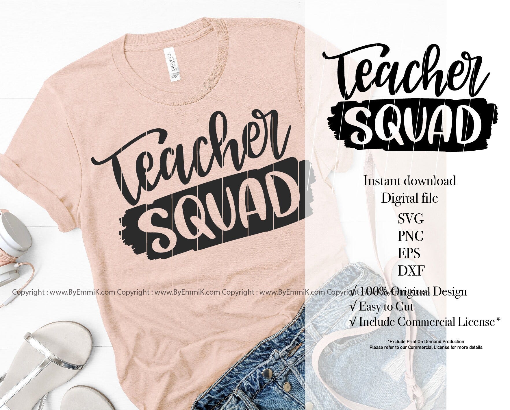teacher squad svg,teacher crew svg,instant download svg,eps,dxf,png,free commercial for t shirt, decal, stencil, vinyl iron on heat transfer