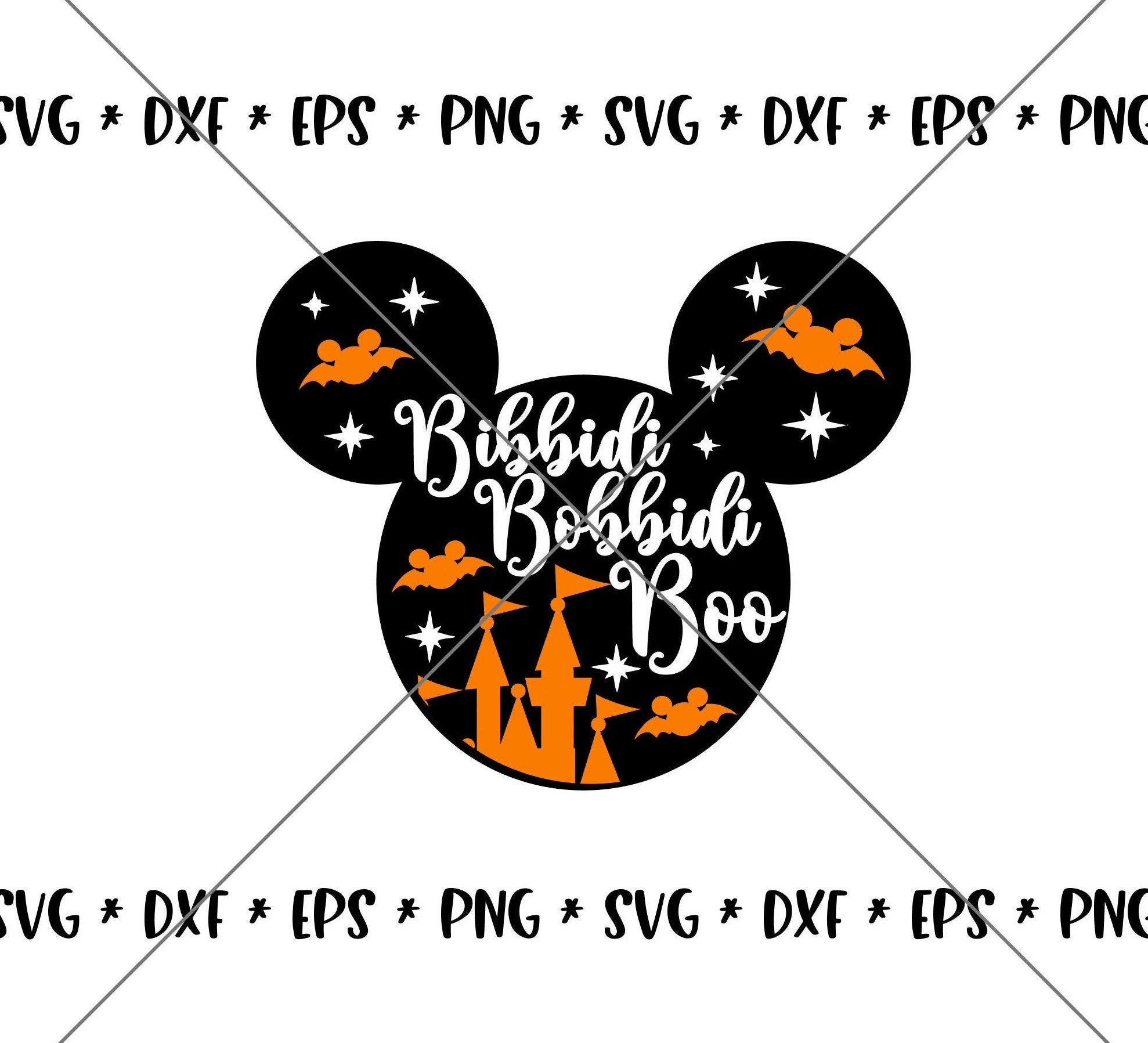 SALE!! Halloween Party Boo Mouse SVG Disney svgs DXF eps png Instant Download File Mickey Disney World Family Trip svg Silhouette--H17