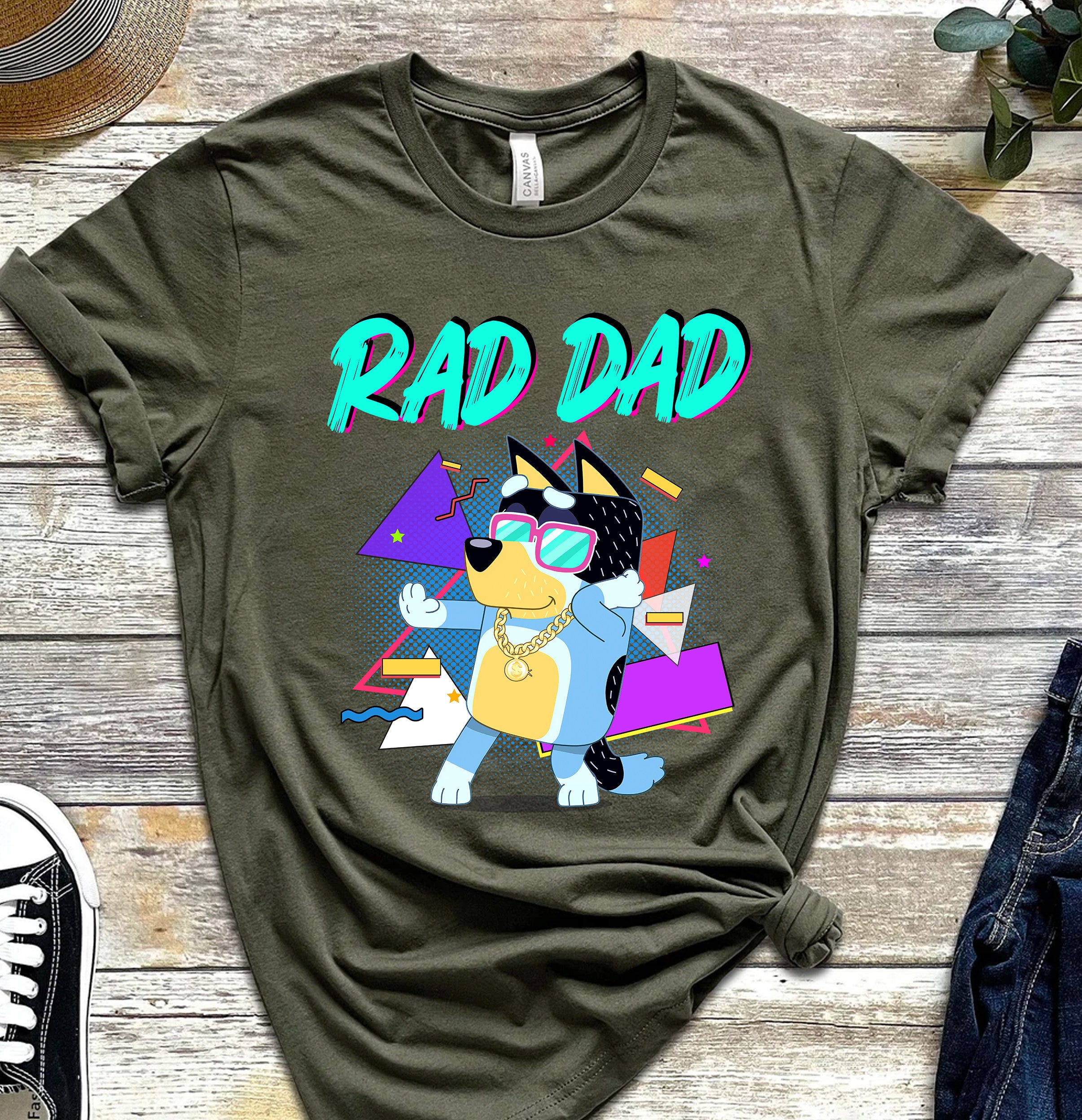 Rad Dad Png, Retro Rad Dad, Cool Dad Club Png