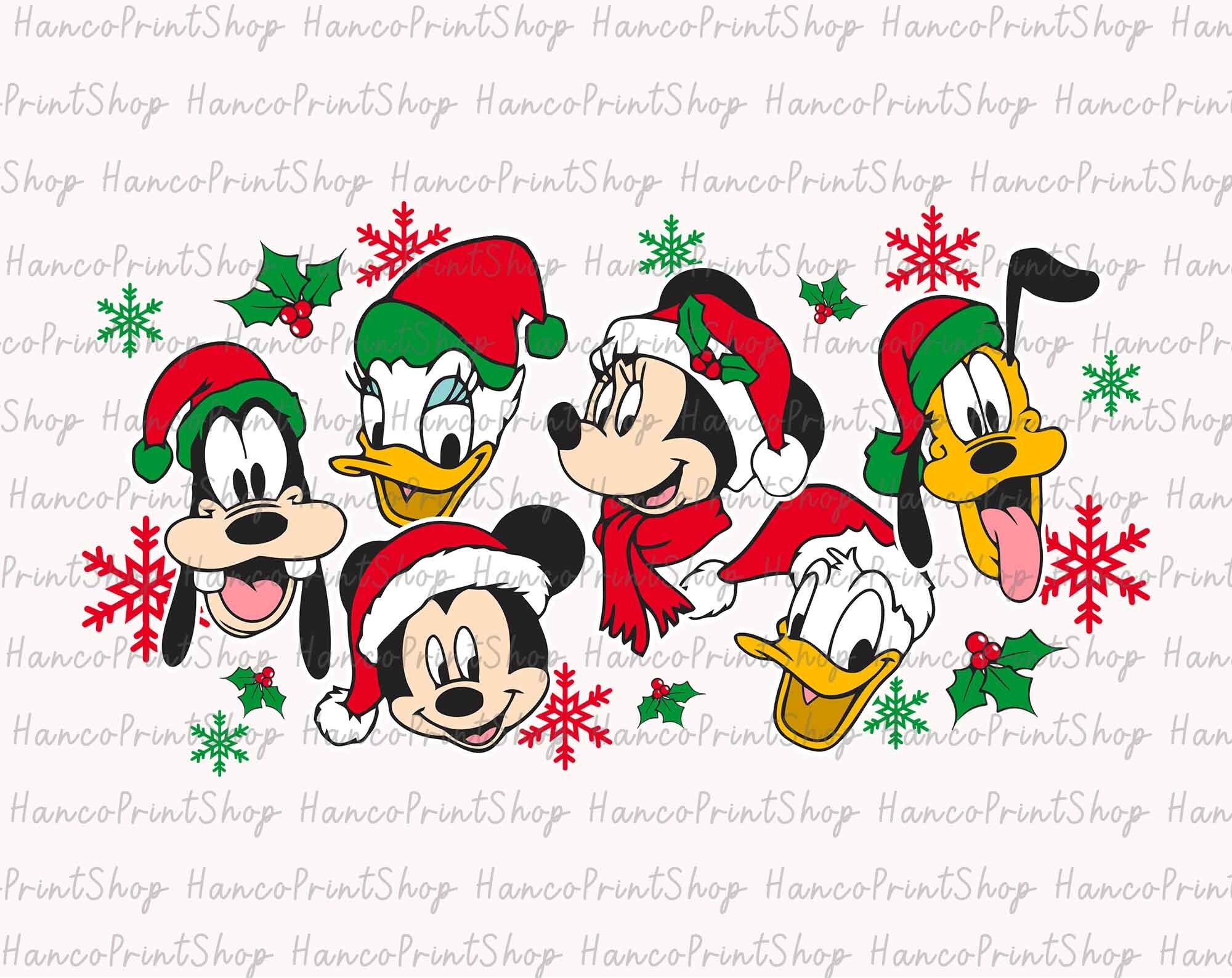 Merry Christmas SVG, Christmas Mouse And Friends Svg, Xmas Holiday, Christmas Season Svg, Cute Christmas Svg, Digital Download
