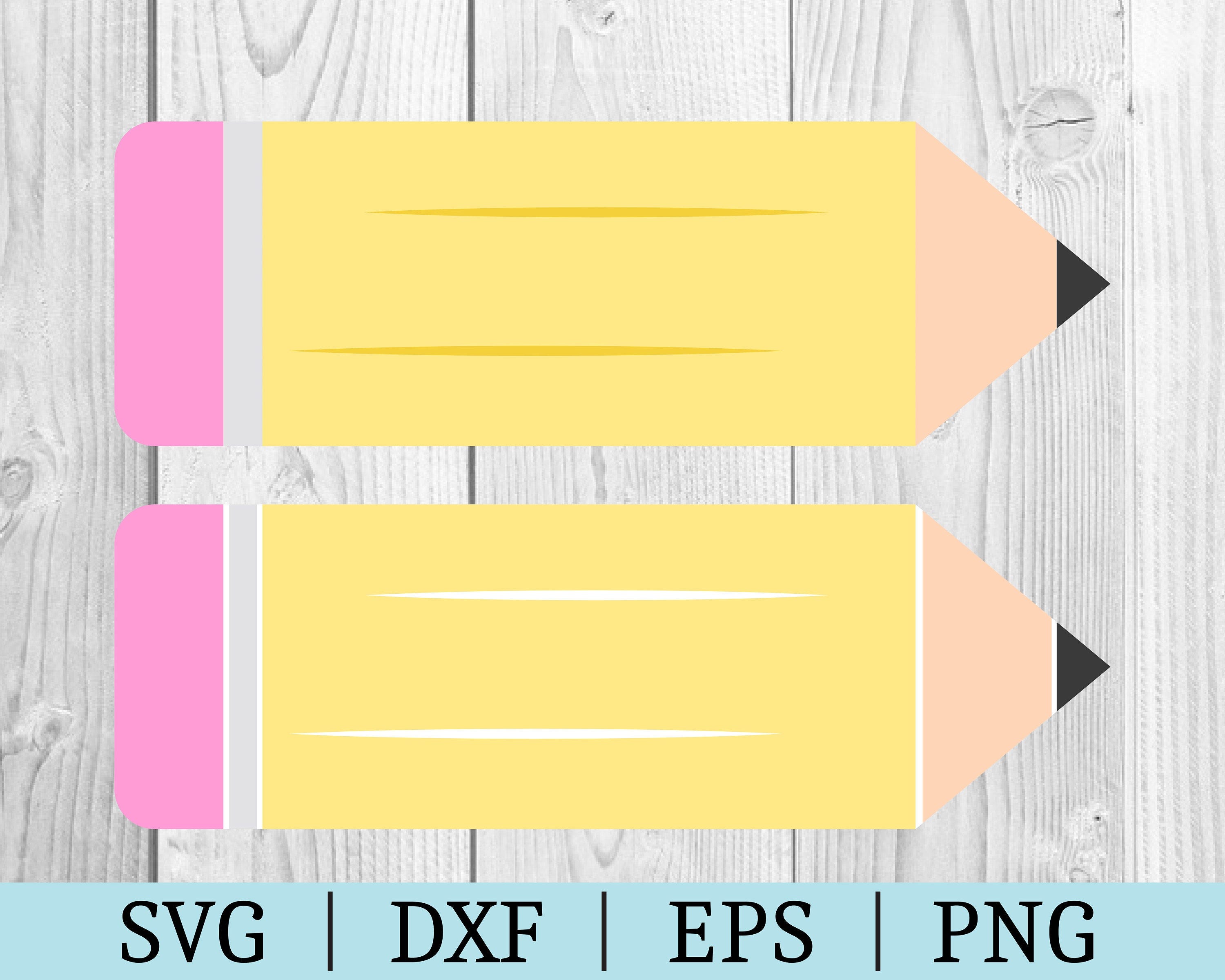 Pencil Bundle SVG | Teacher Clipart | Cut File Cricut | Vector File | Svg Dxf Eps Png | Silhouette |Instant Download | School Clipart