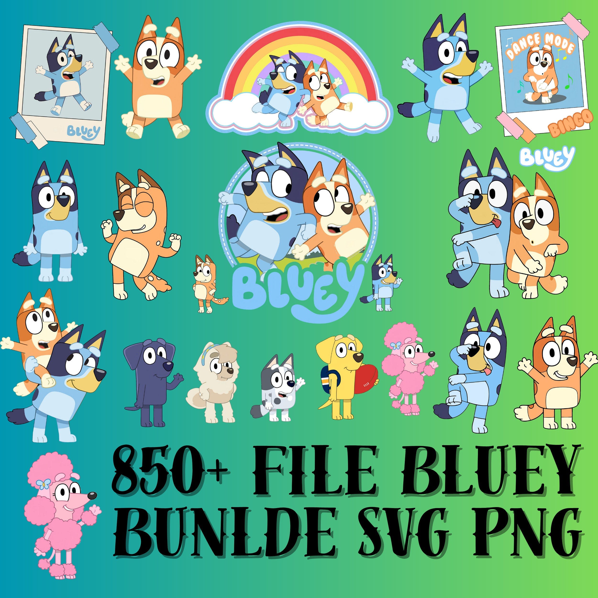 850+ File Blueyy , Blueyy PNG , Family Blueyy , Mega Bundle SVG , PNG , Download Digital