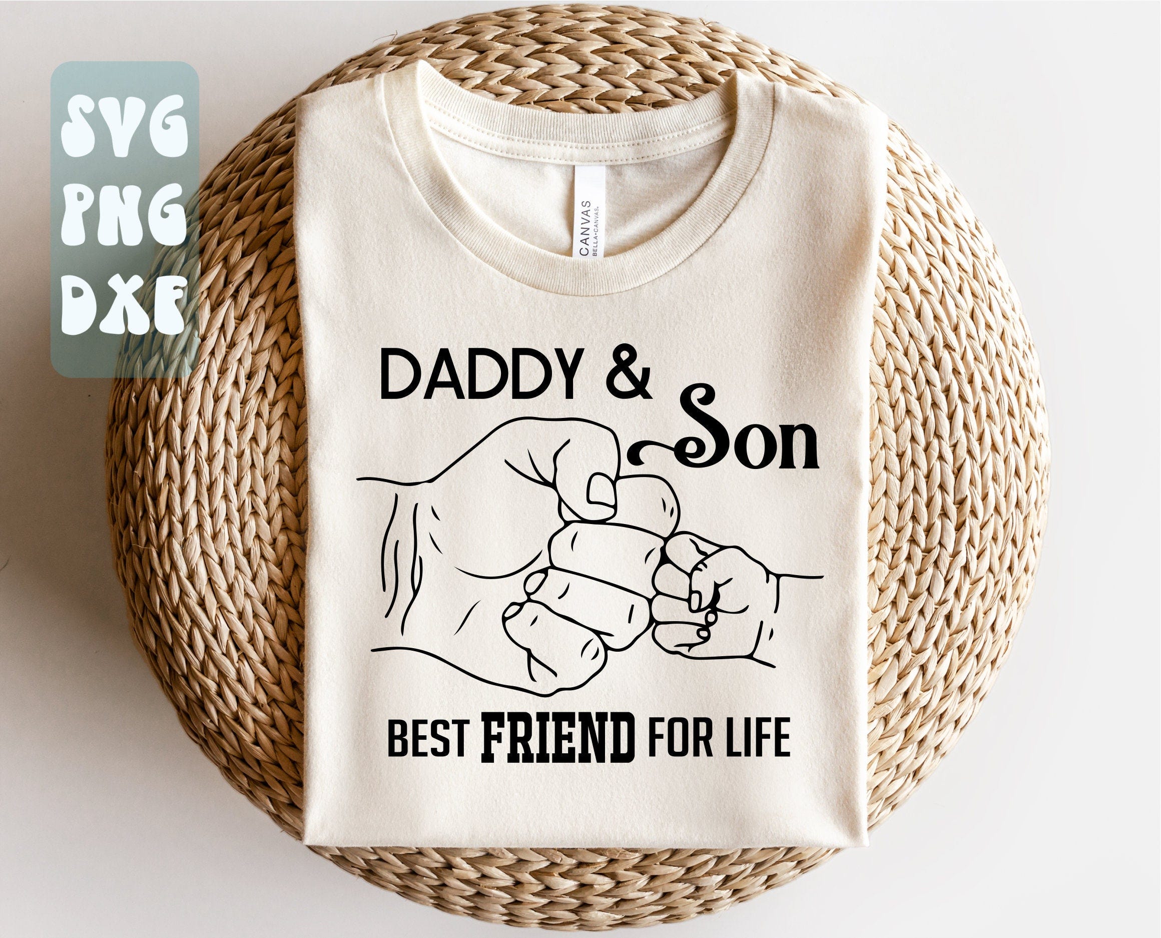 Daddy and Son Best Friend for life  SVG,Father