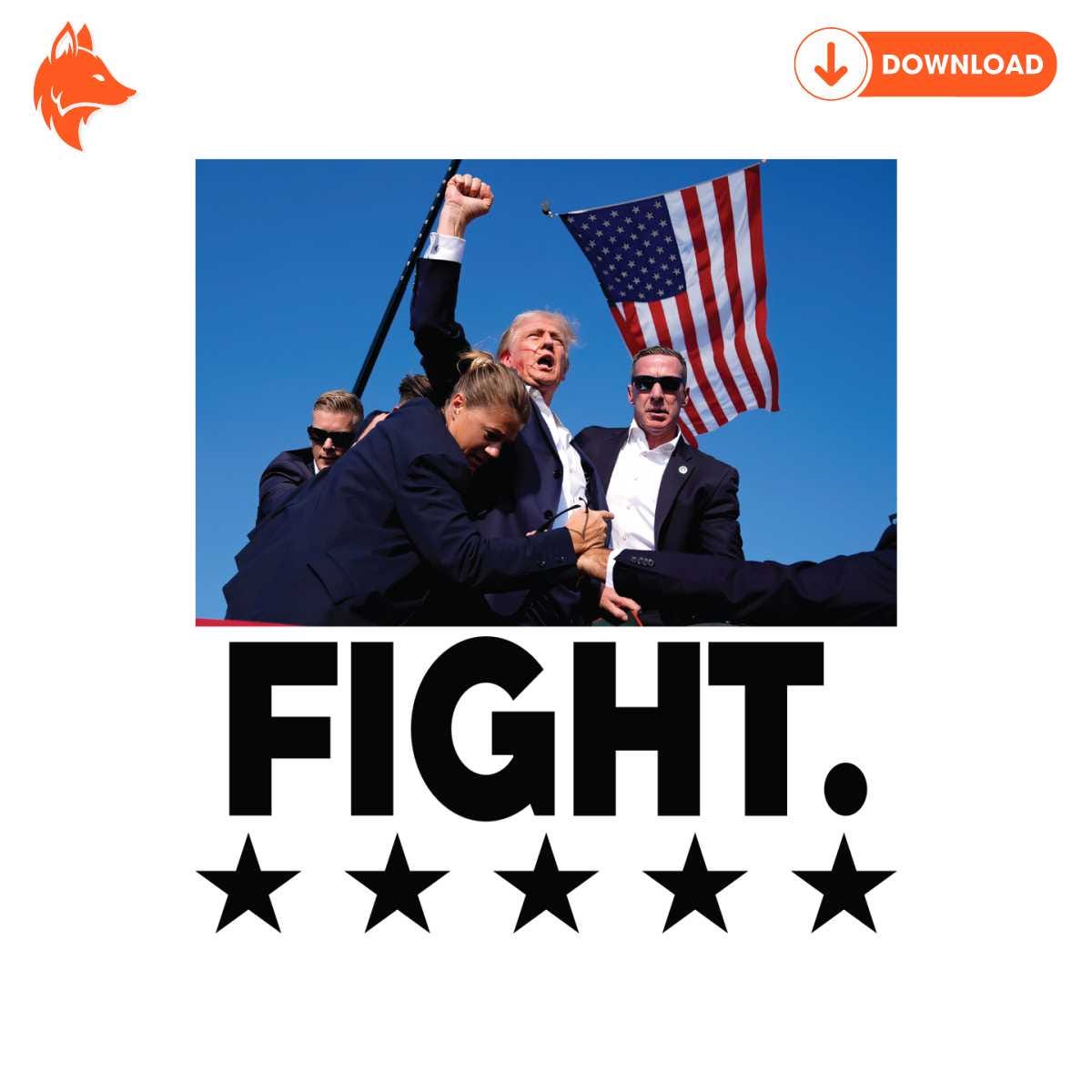 Free President Trump Fist Pump PNG