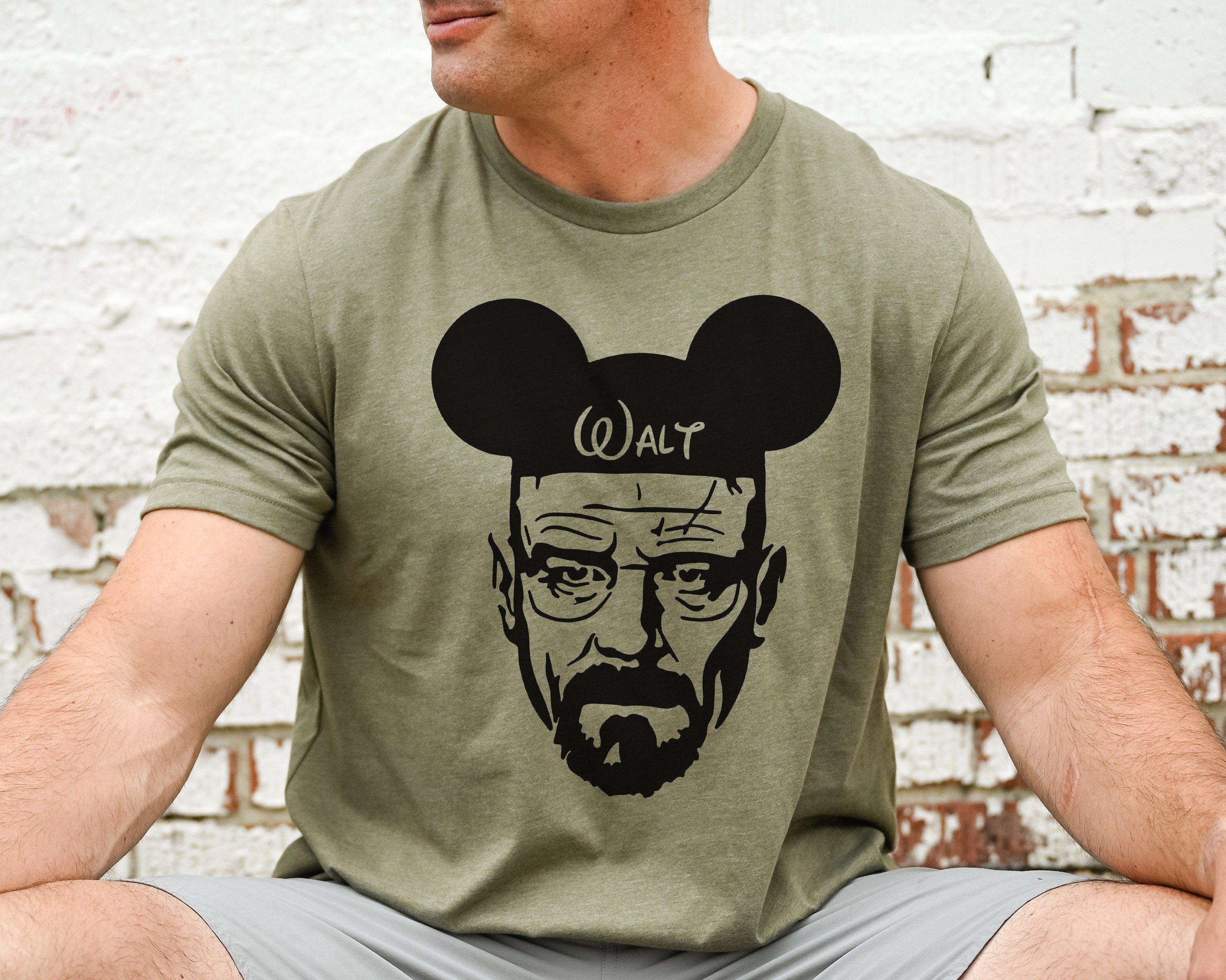 Walter White Disney T-shirt, Men