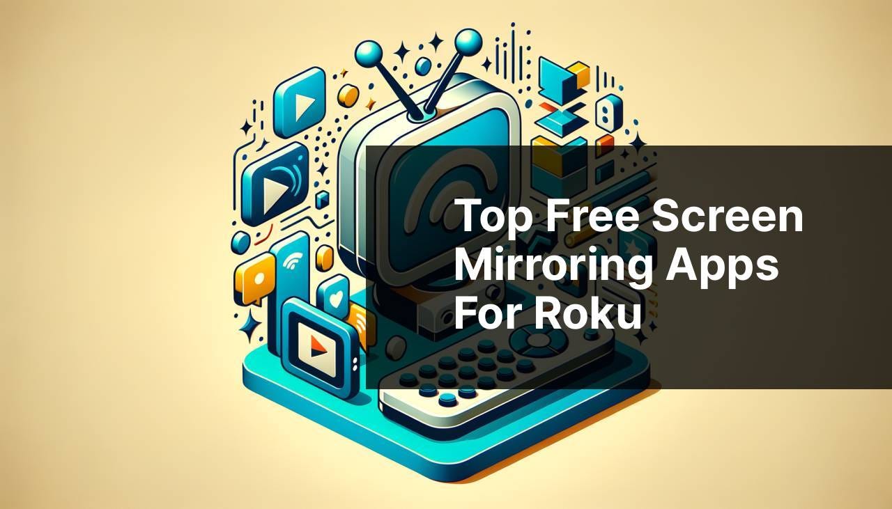 Top Free Screen Mirroring Apps for Roku