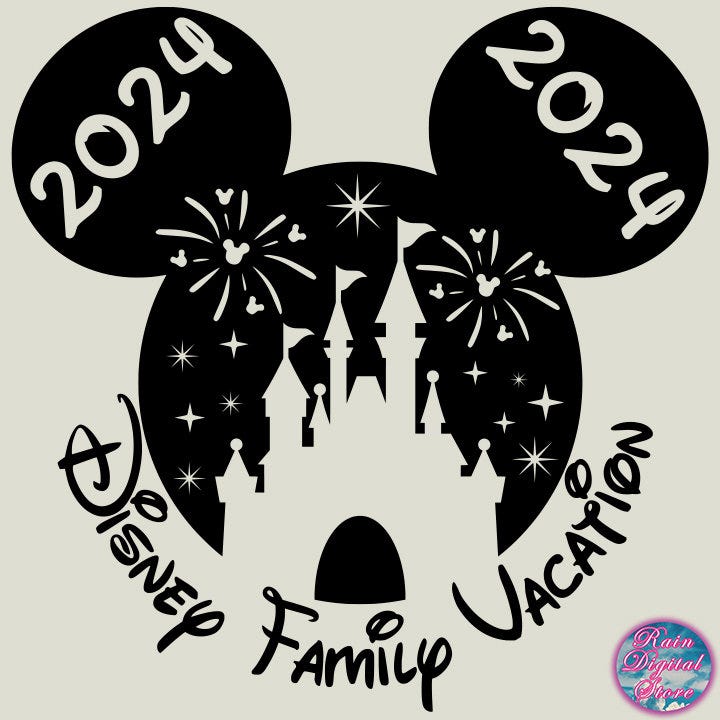 Family Vacation 2024 Svg Png Cricut, Family Vacation 2024 Instant Download, Printable Design, Vinyl Cut File, Family Trip 2024 Svg Png, Eps