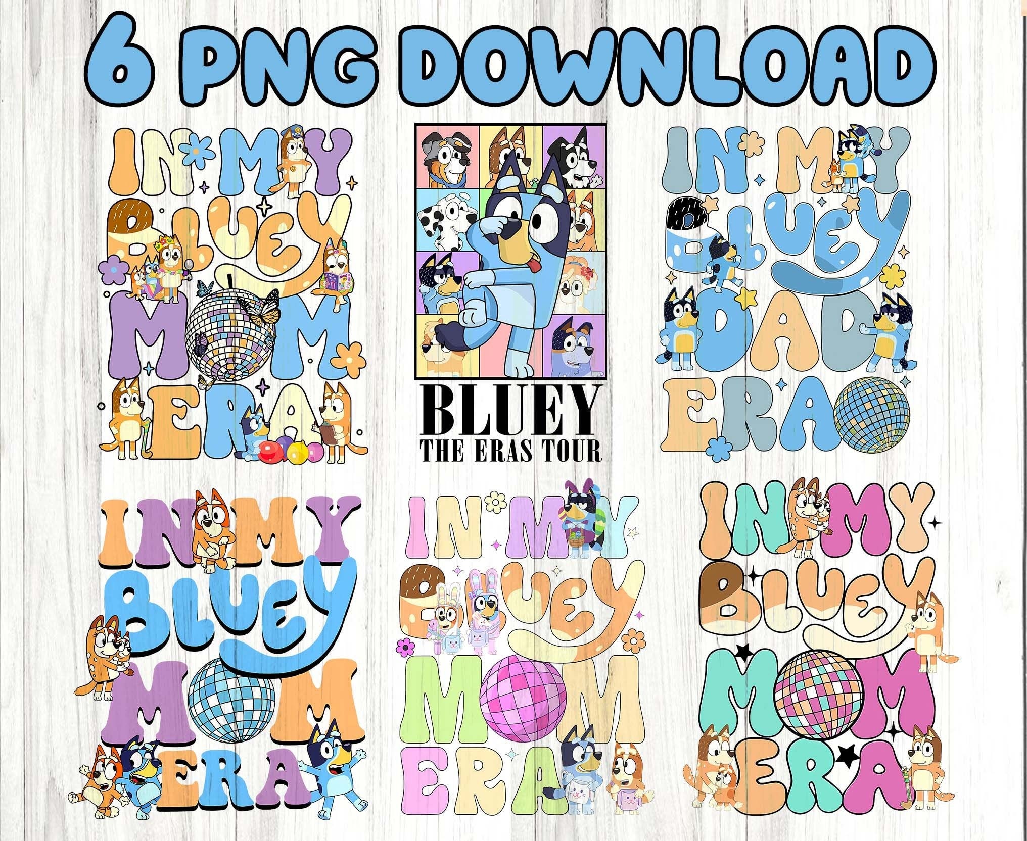 In My Bluey Mom Era PNG, Easter Bluey PNG, Cool Mom PNG, Mother
