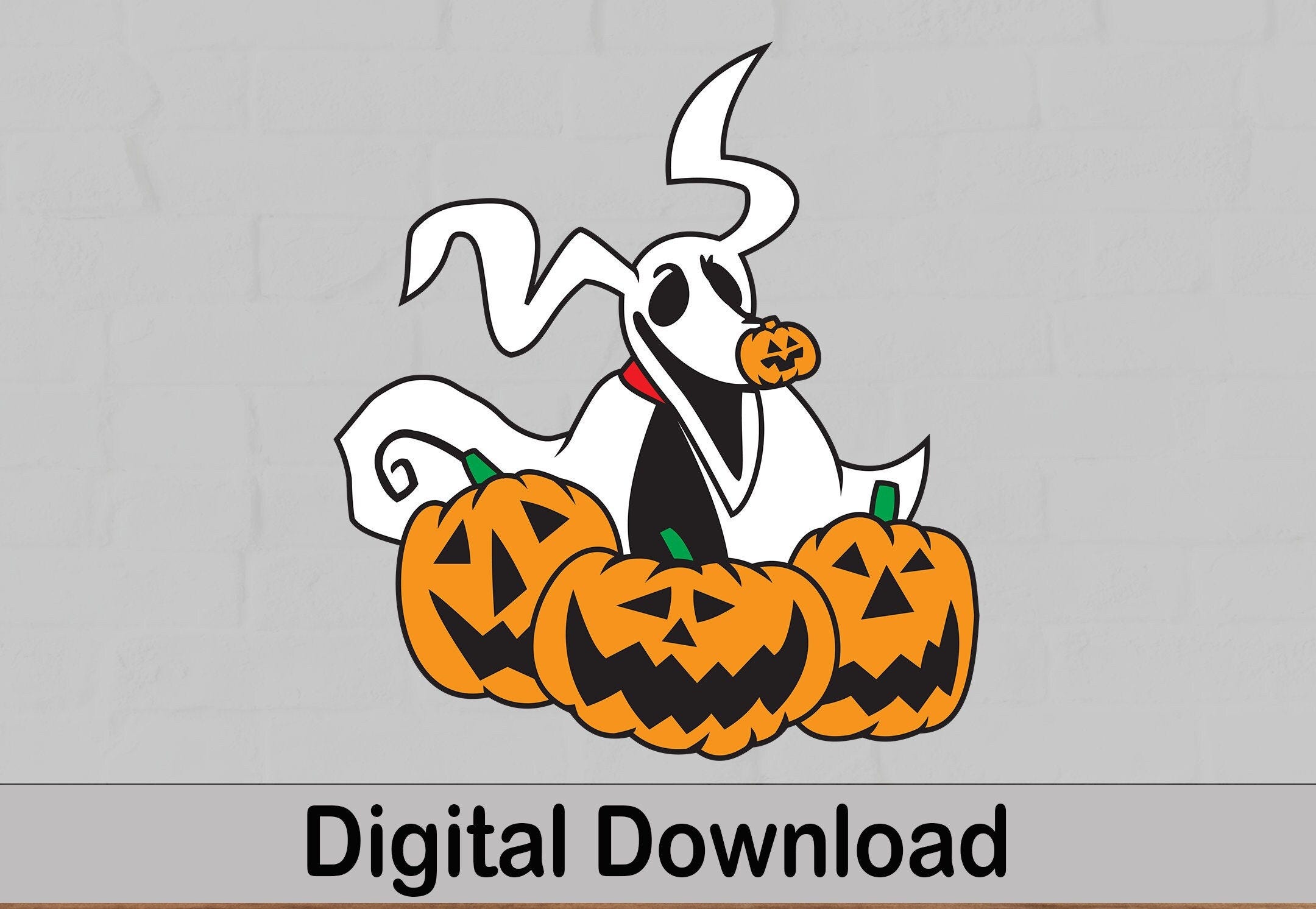 Dog Ghost Zero, Clipart, SVG And PNG Files.