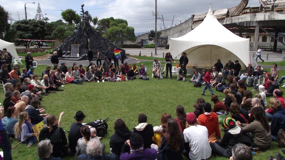 Occupy Wellington general assembly