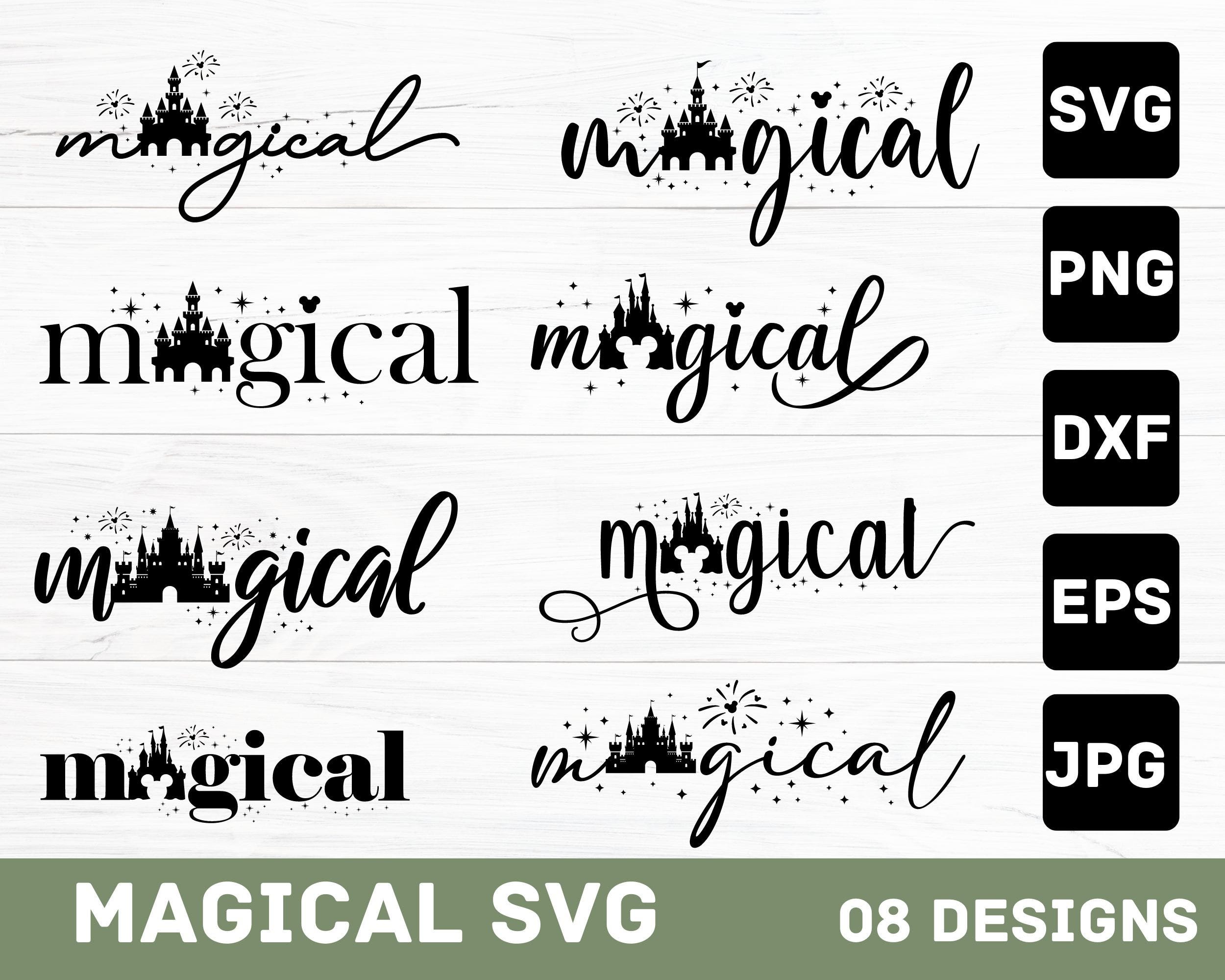 Magical Svg, Magical and Fabulous, Family Trip Shirt Svg, Fairy Sparkle, Pixie Dust Svg, TinkerbellQuote Svg, Stay Magical Svg, clipart