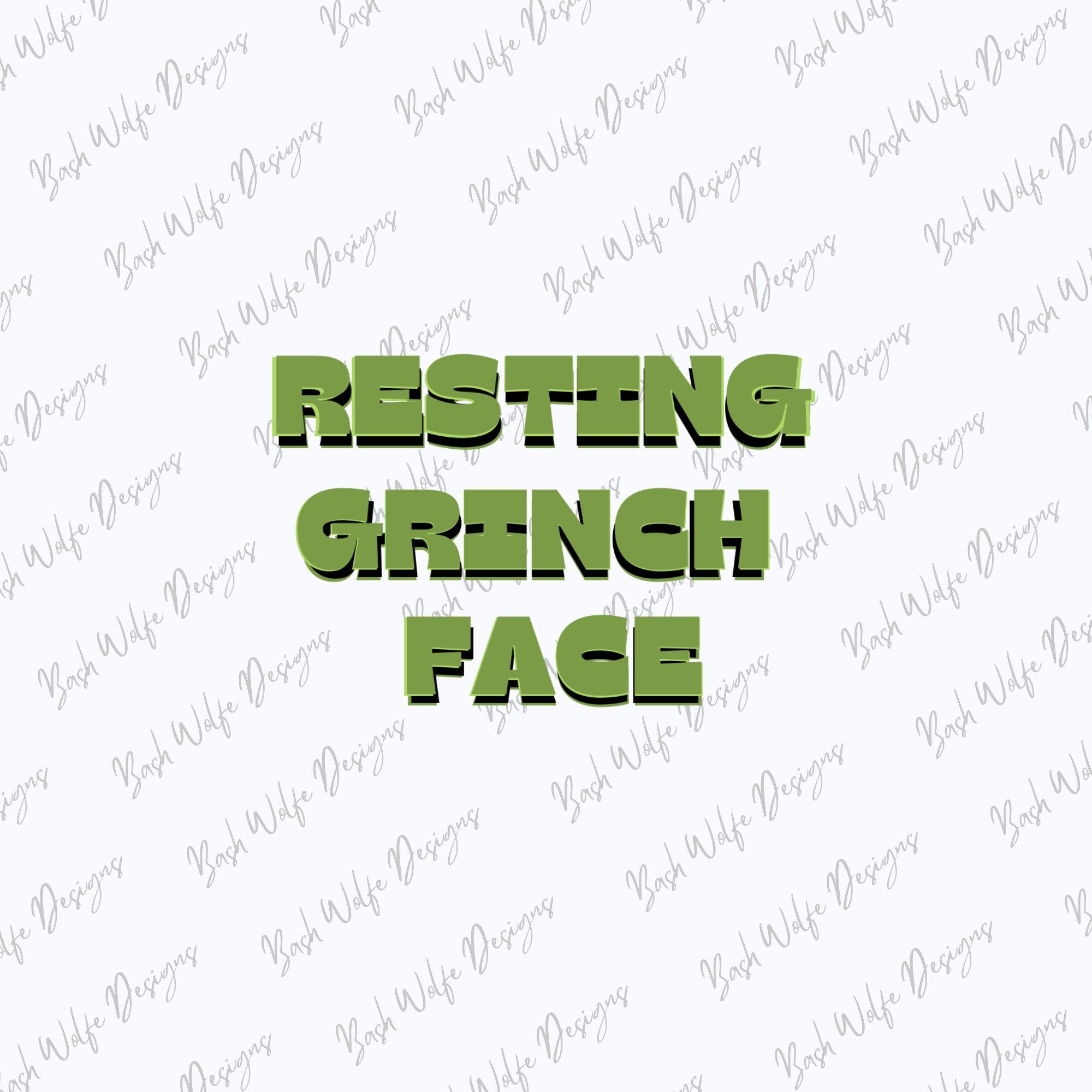 Resting Grinch Face png, Retro Christmas PNG, Digital Download, T-shirt Design, Sublimation Design Downloads, Funny Christmas png, Grinchmas