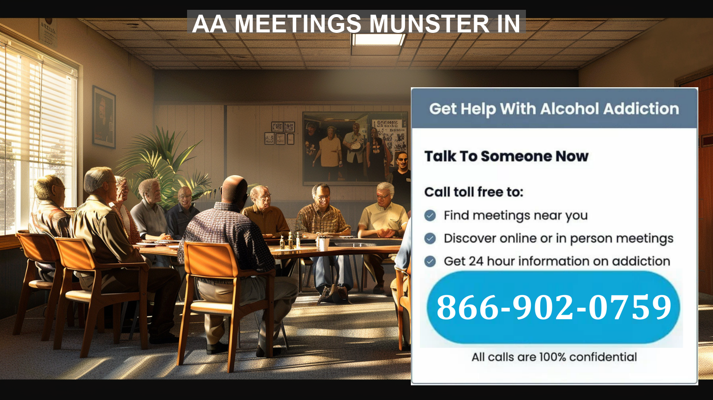 AA MEETINGS MUNSTER IN