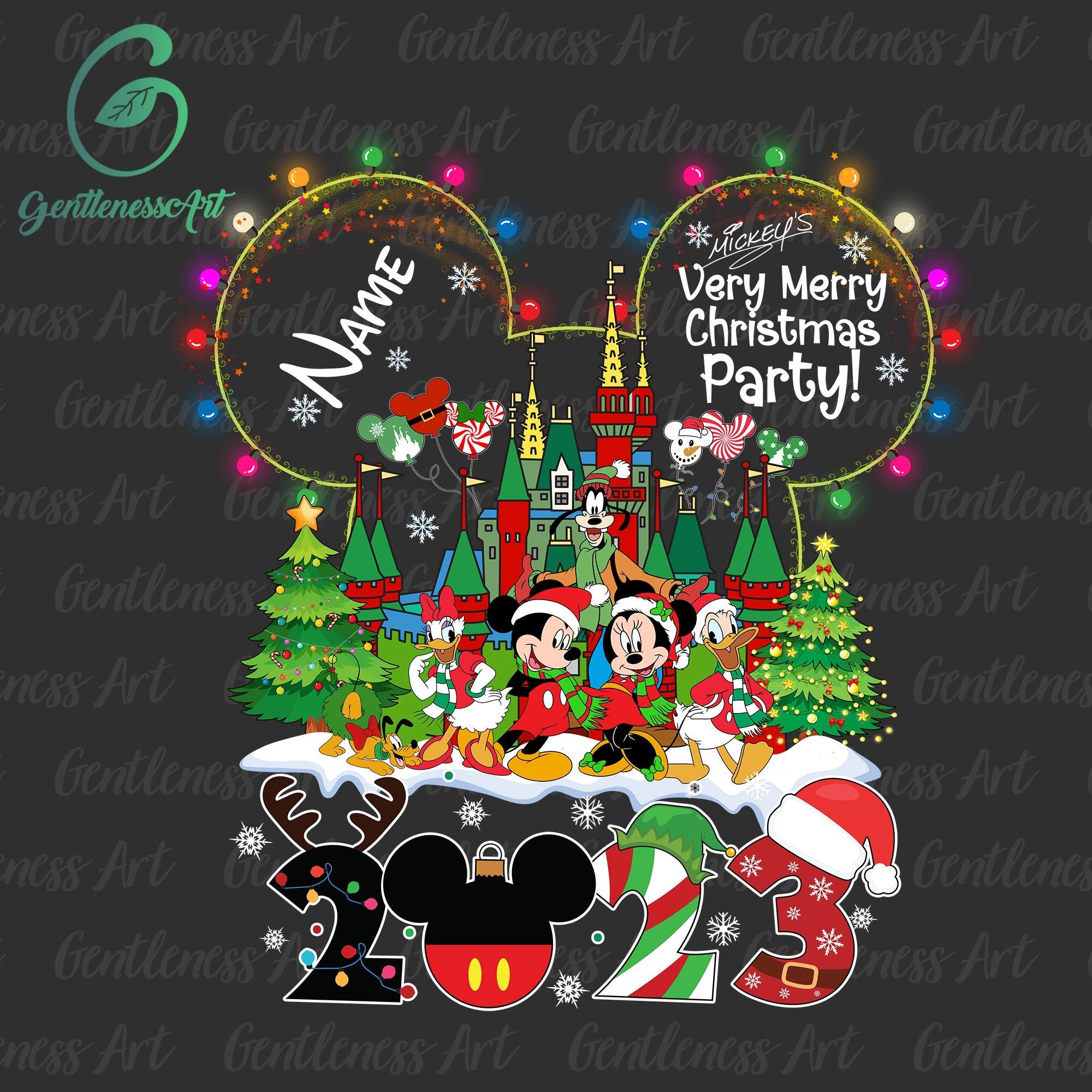Christmas Custom Name Png, Mouse And Friends Png, The Most Magical PlaceChristmas Squad Png, Christmas Friends Png, Xmas Holiday Png