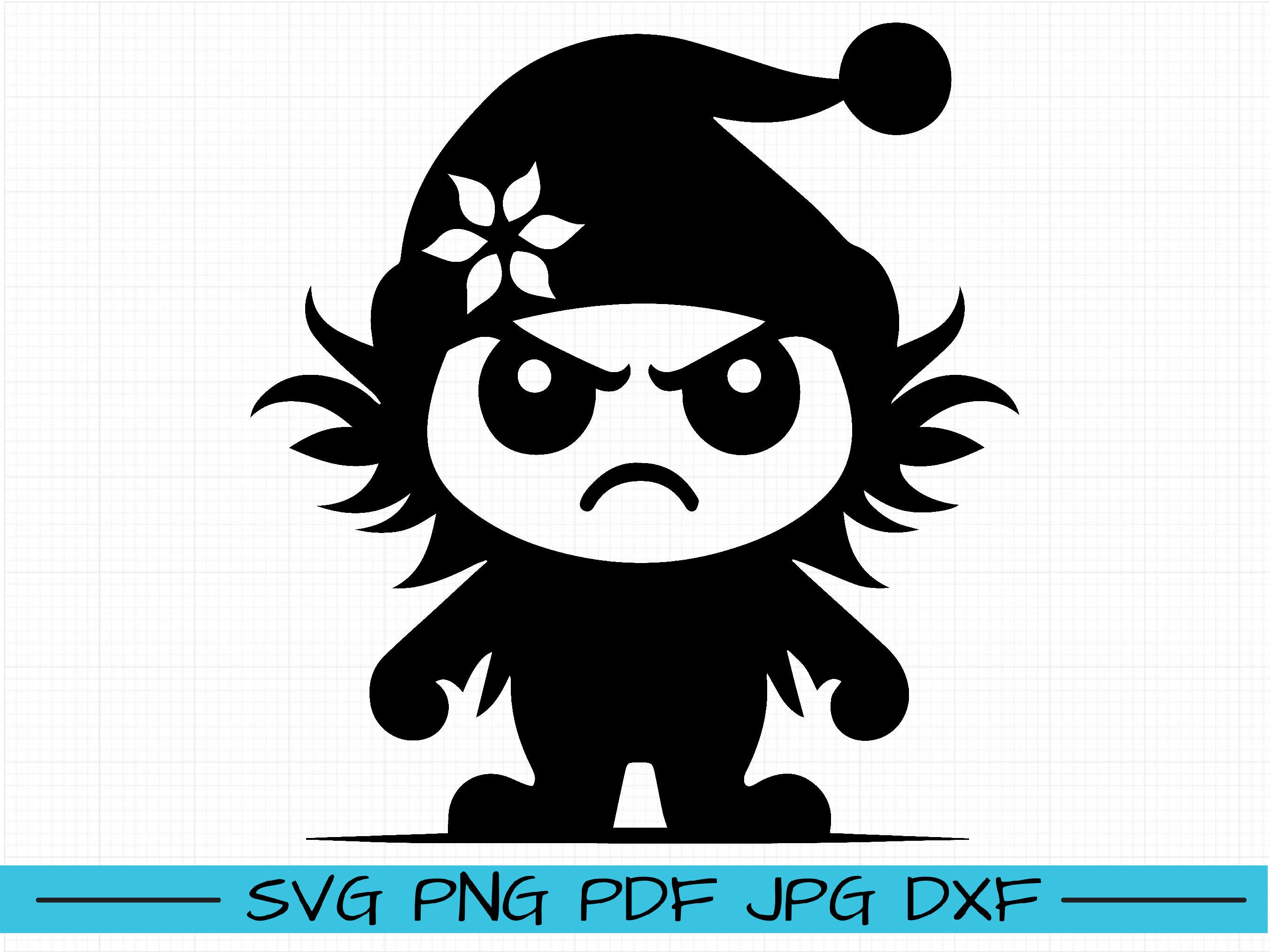 SVG Grinch, Cartoon Vector, Art, Silhouette