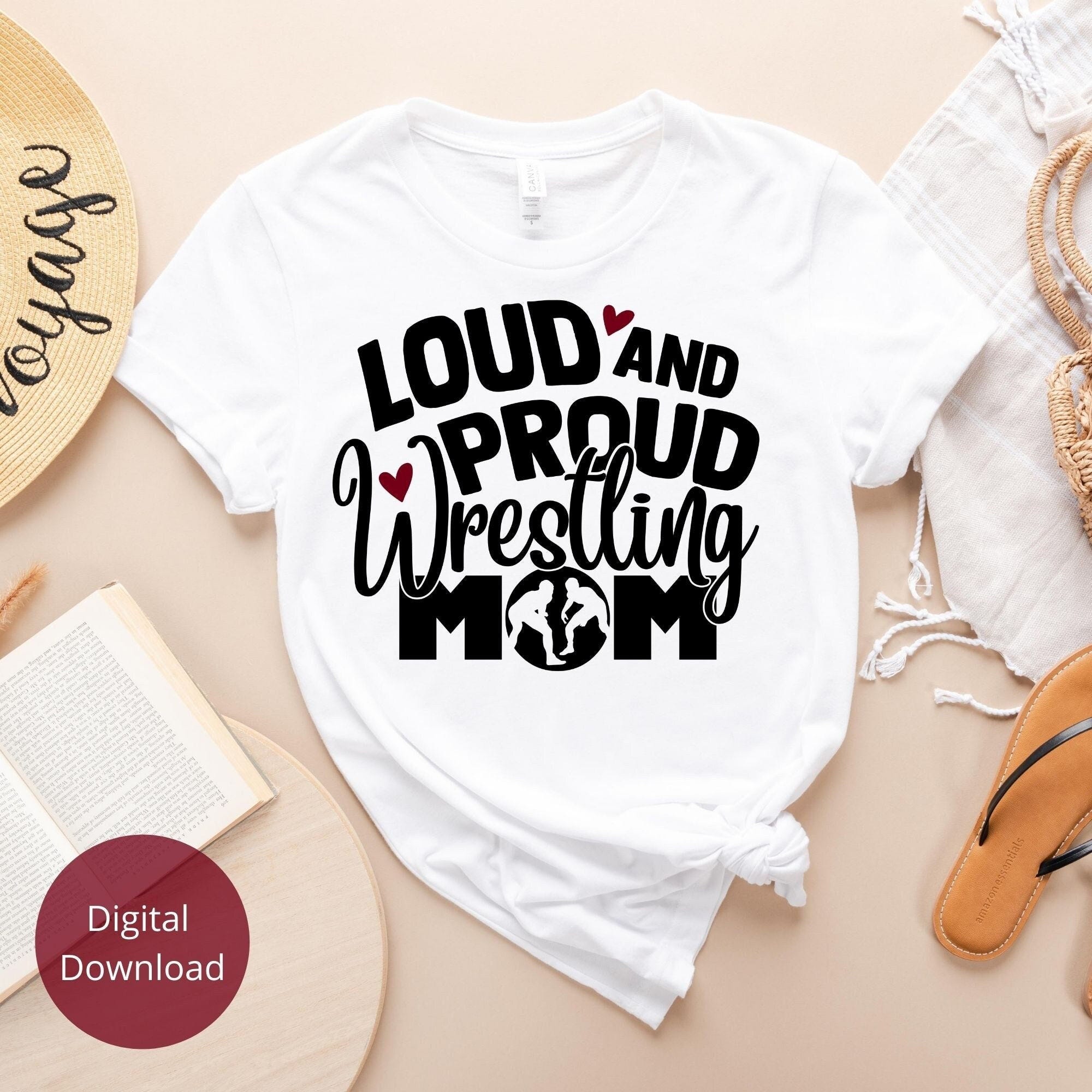 Wrestling SVG, Wrestling Mom SVG, Wrestling Mom, Wrestling, Wrestling Mom Png, SVG Files, Cricut Svg, Digital Download, Png