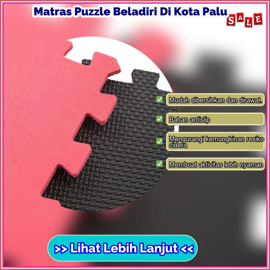 Matras Puzzle Beladiri Di Kota Palu