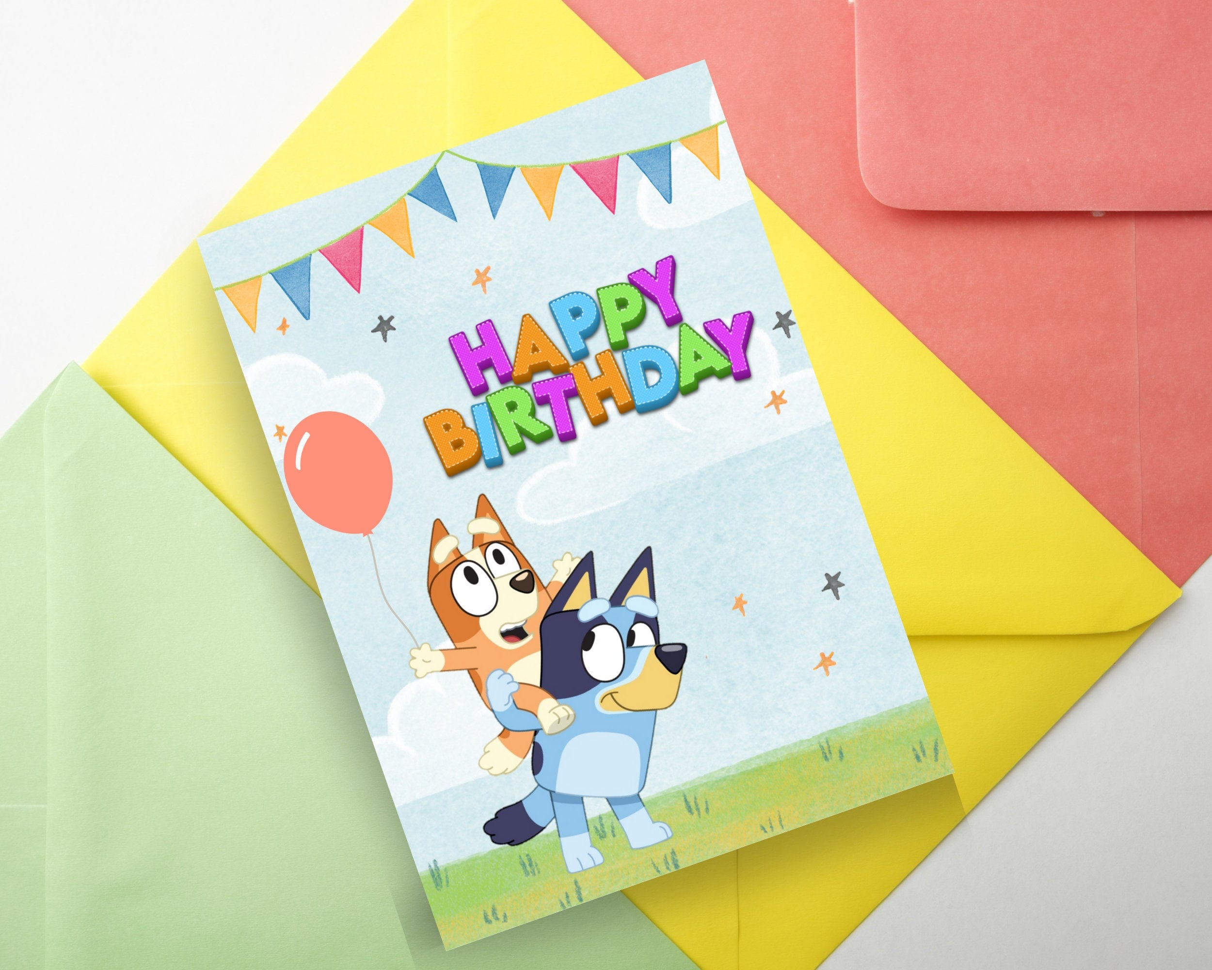 Dog Birthday Card | Cartoon Birthday Card | Printable Birthday Card | Digital Birthday Card