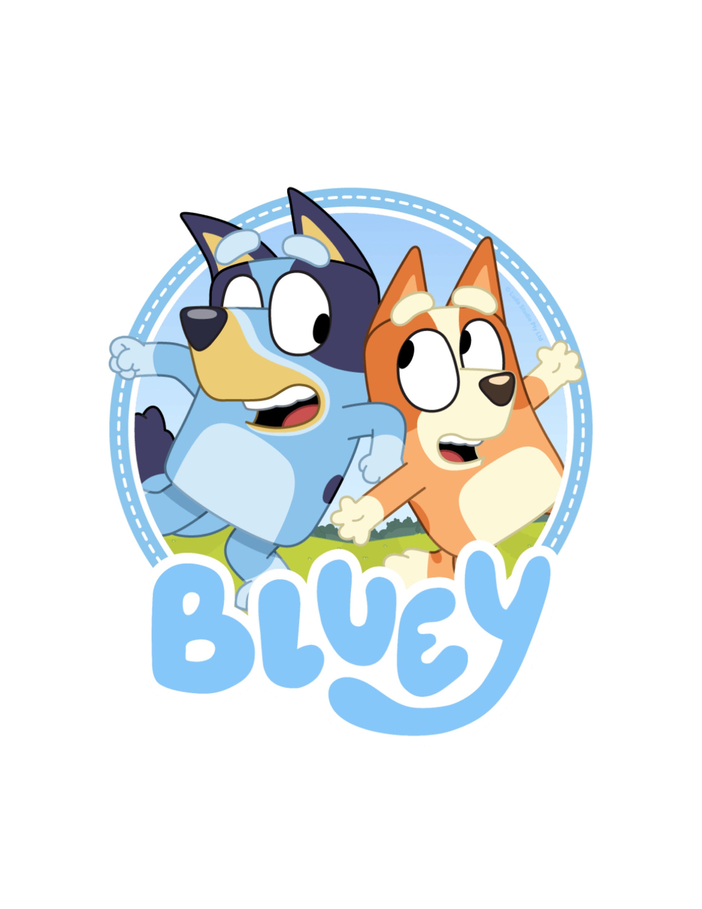 Bluey logo- Download PNG & PDF 96dpi