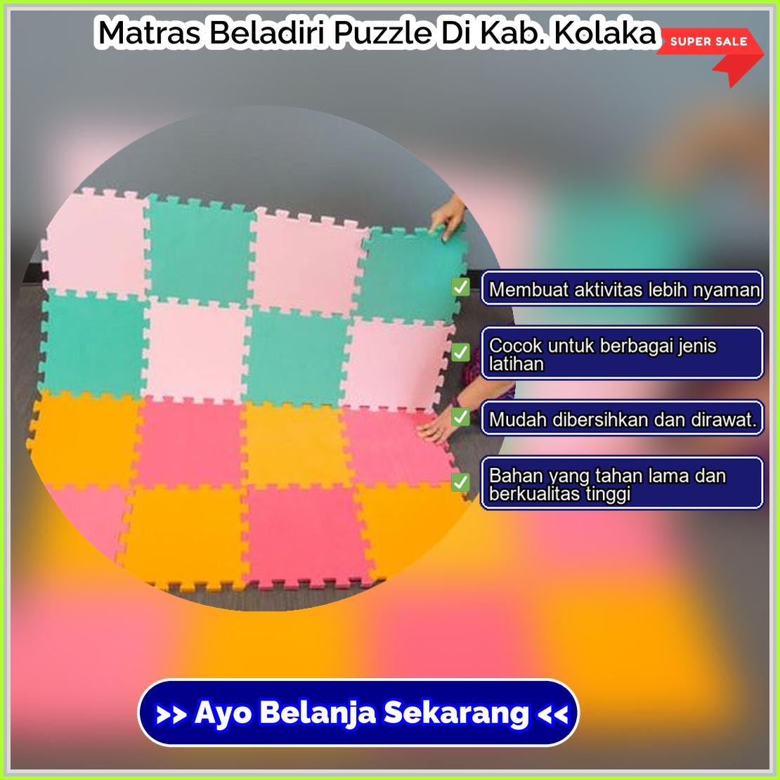 Matras Beladiri Puzzle Di Kab Kolaka