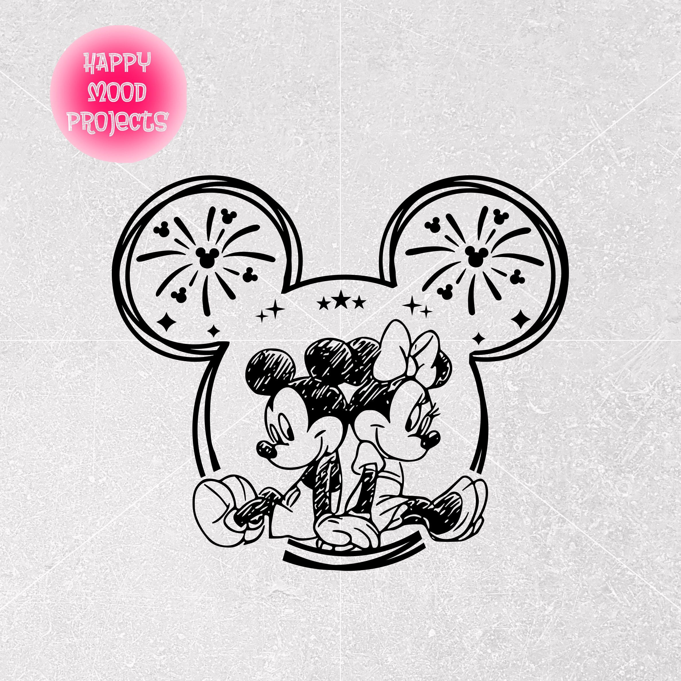 Retro Mickeyy and Minniie Mousehead Svg Png, Family Vacation Trip Svg, Cricut, Silhouette, Instant Download, Cut File, Sublimation