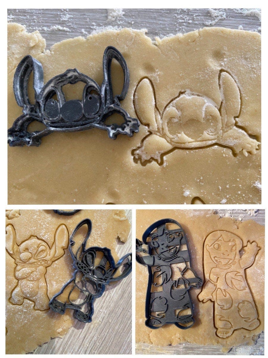 Disney Lilo and Stitch cookie cutter