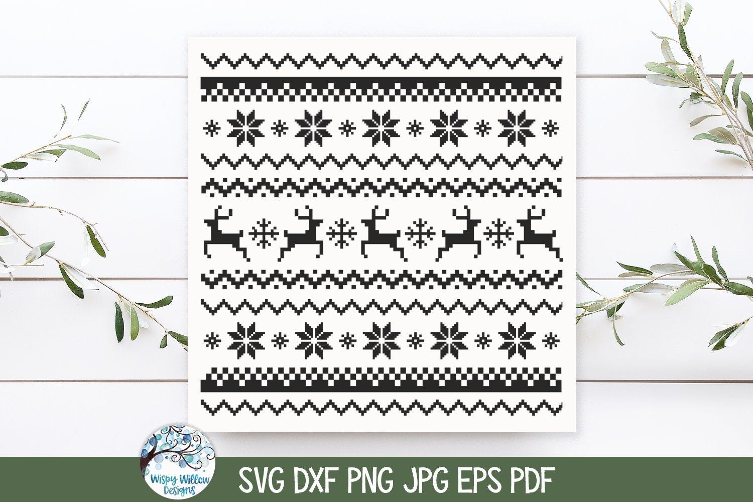 Christmas Sweater Pattern for Cricut, Ugly Sweater Knit Pattern, Christmas Shirt PNG, Winter Sweater Design, Vinyl Decal Cut File Download