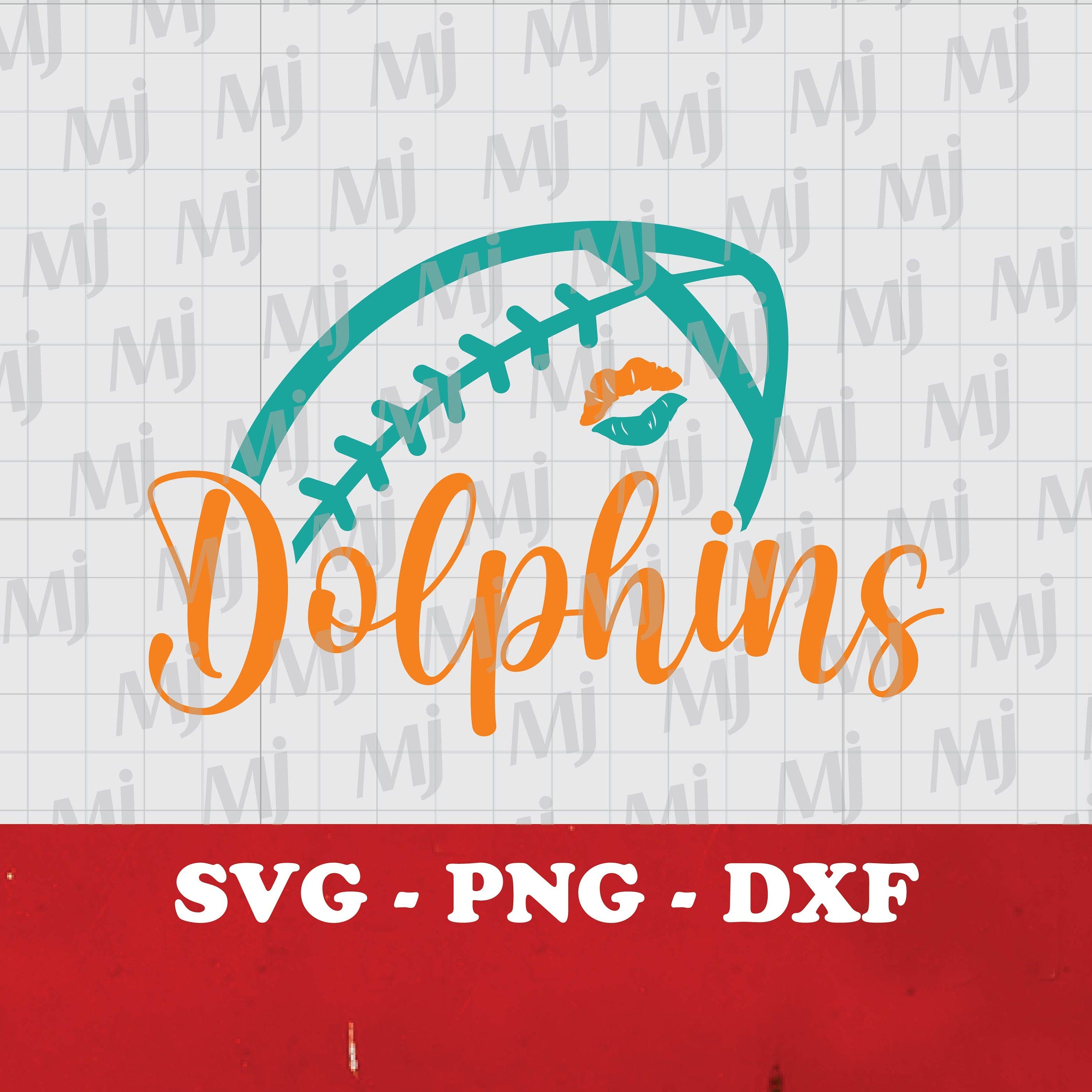 Dolphins Football SVG, Funny Family Football Season SVG, Clipart for Cricut, Dolphins Football SVG, Football quote Gift, Digital download