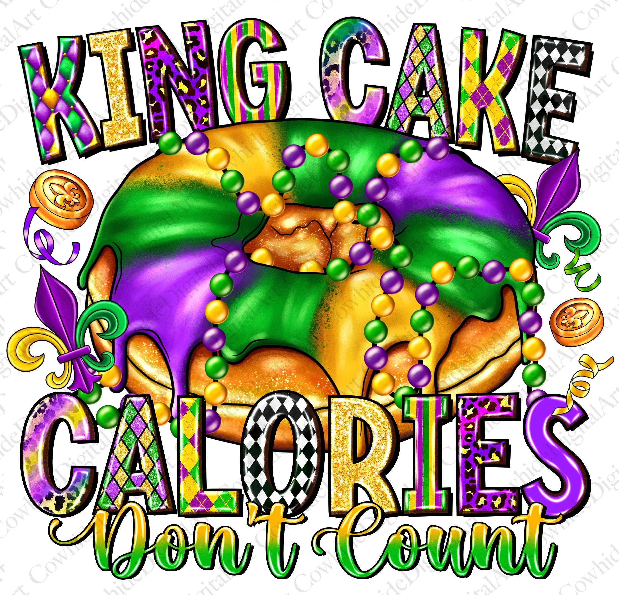 King Cake Calories Don