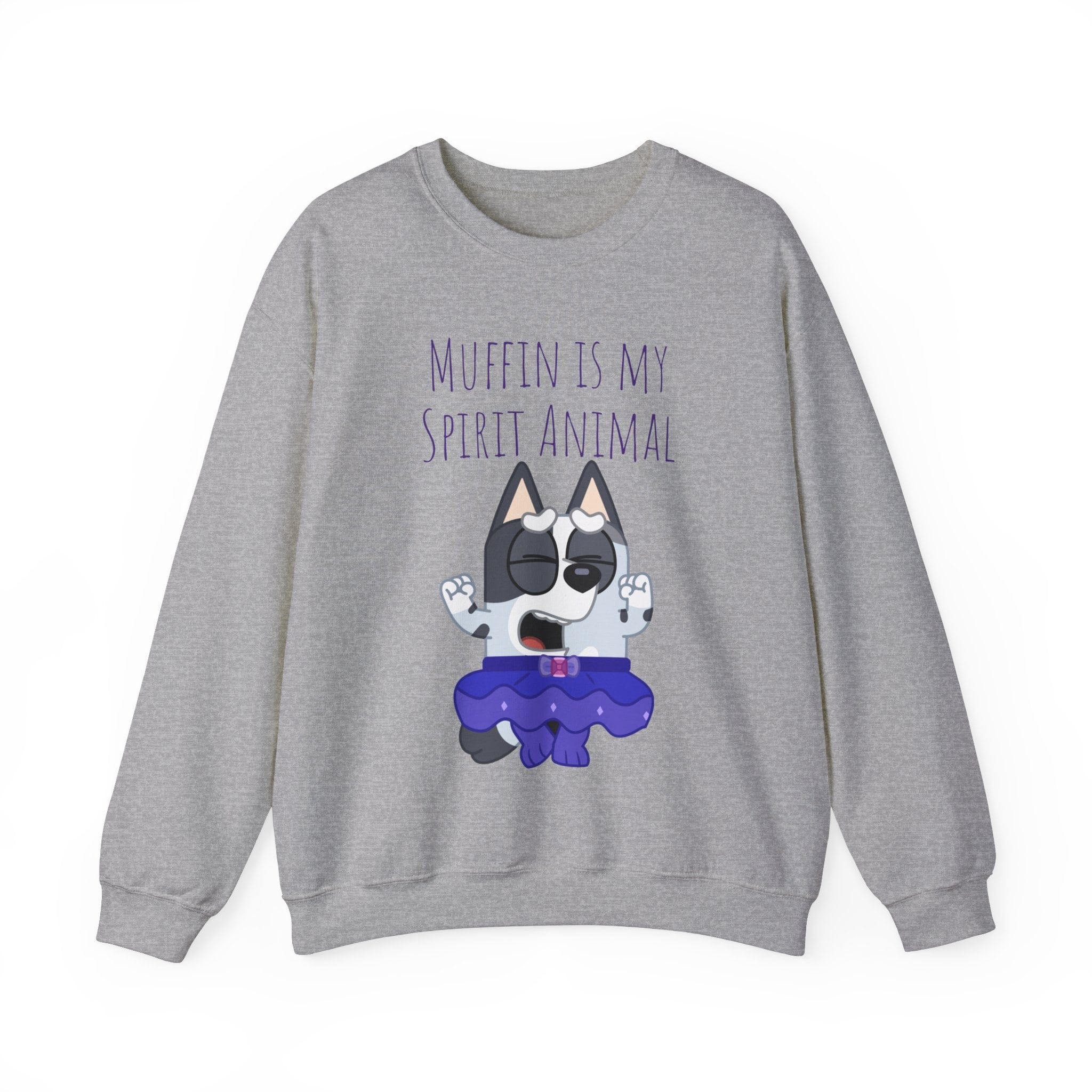 Bluey Muffin Womens/Mens Unisex Heavy Blend™ Crewneck Sweatshirt